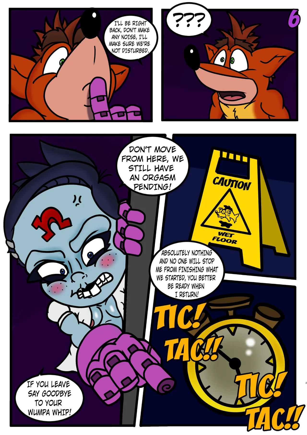 Nina's Break Time page 6 full