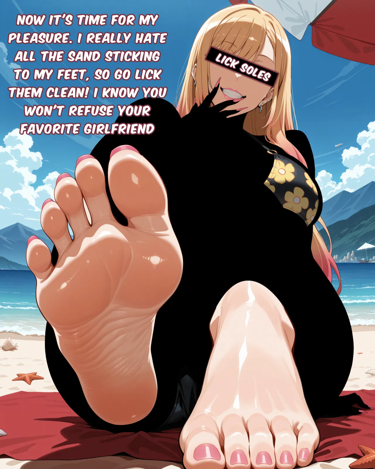 Censored date with Marin on Beach page 5 full