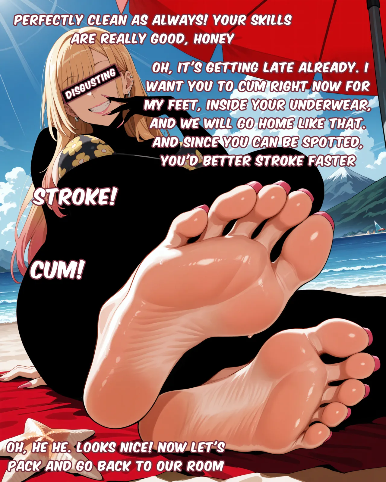 Censored date with Marin on Beach page 6 full