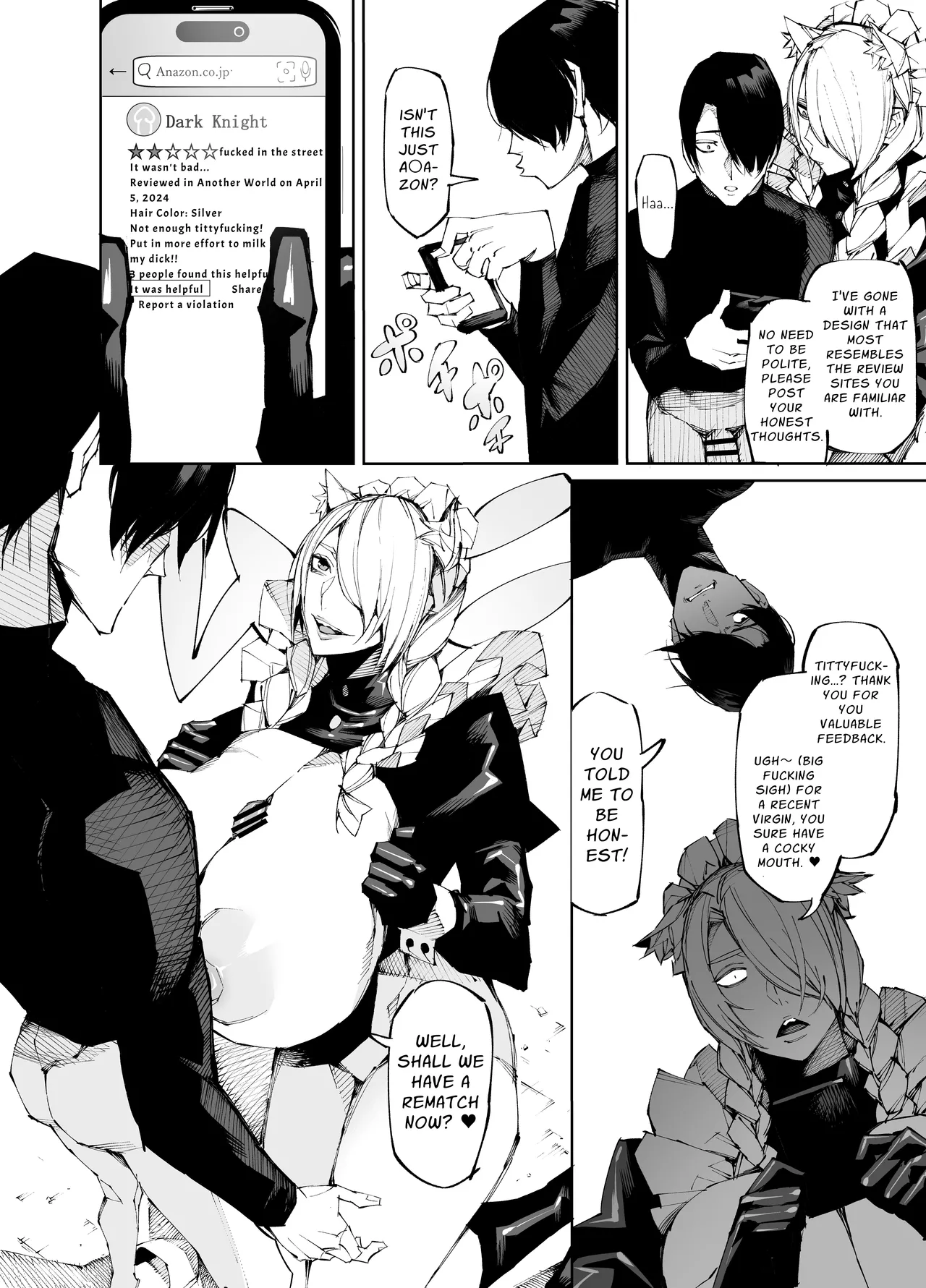 Kyokon Tensei -Seiki Shijou Shugi na Isekai ni Tensei shita no de Bakunyuu Bijo to Hame Makuri -Gyaru Amazon &amp; Inran Sister Hen- | Big Dick Reincarnation ~Fuckin' Big Titty Babes in a Genital Supremacism World~ Amazoness &amp; Nun page 3 full