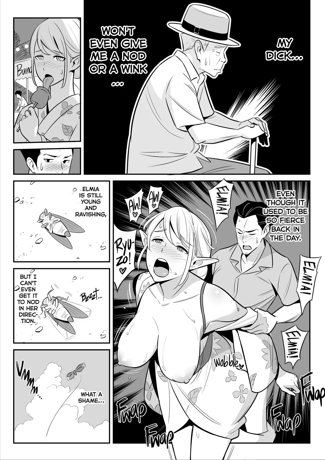 My Elf Aunt's Explosive Sexual Reawakening page 8 full