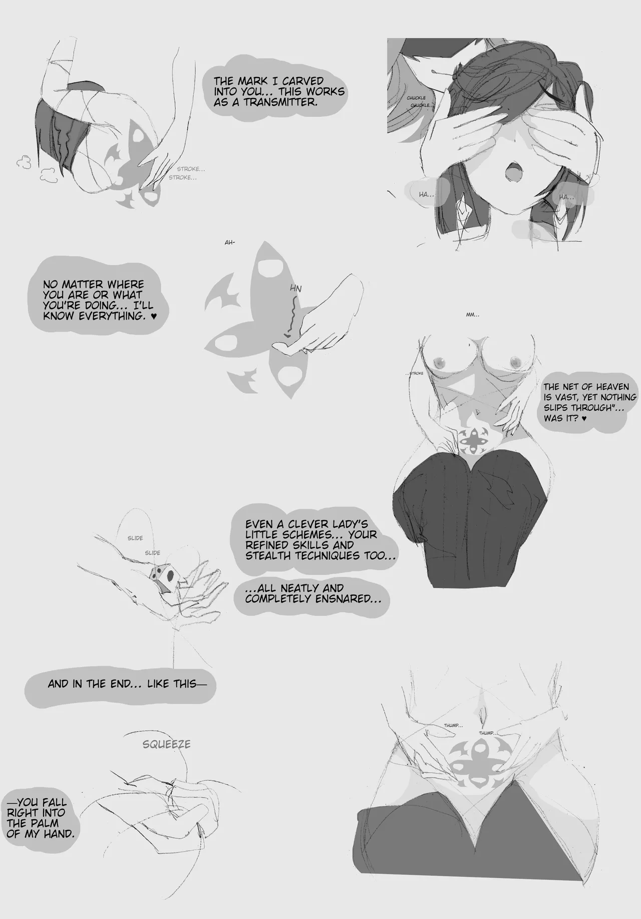 Defeated by a mage, double rape involving Yelan and armpit licking – Variations page 3 full