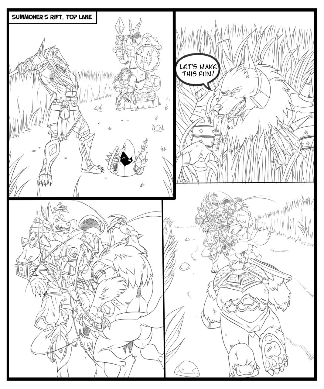 A Normal Day on Top Lane page 1 full