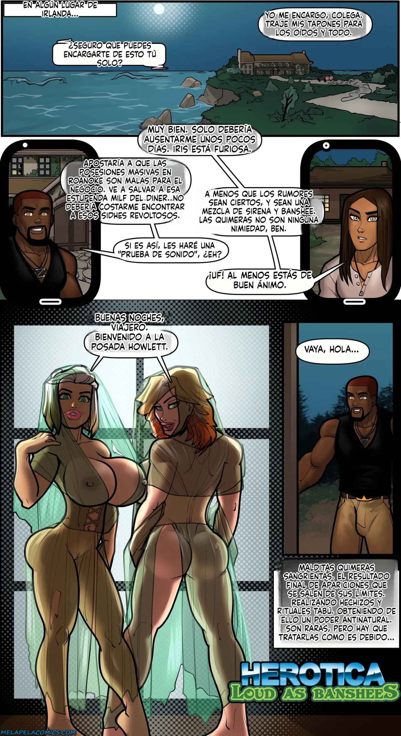 Loud As Banshees page 2 full