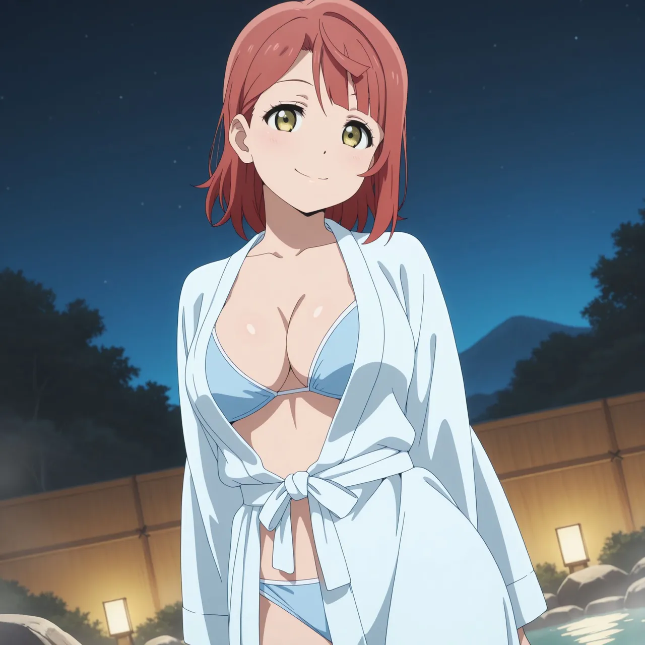 AI_Bahama Ayumu Uehara – Love Live Onsen NSFW Photobook page 4 full