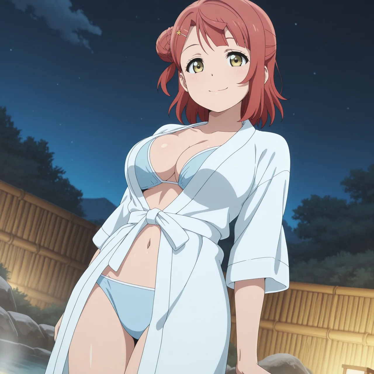 AI_Bahama Ayumu Uehara – Love Live Onsen NSFW Photobook page 5 full