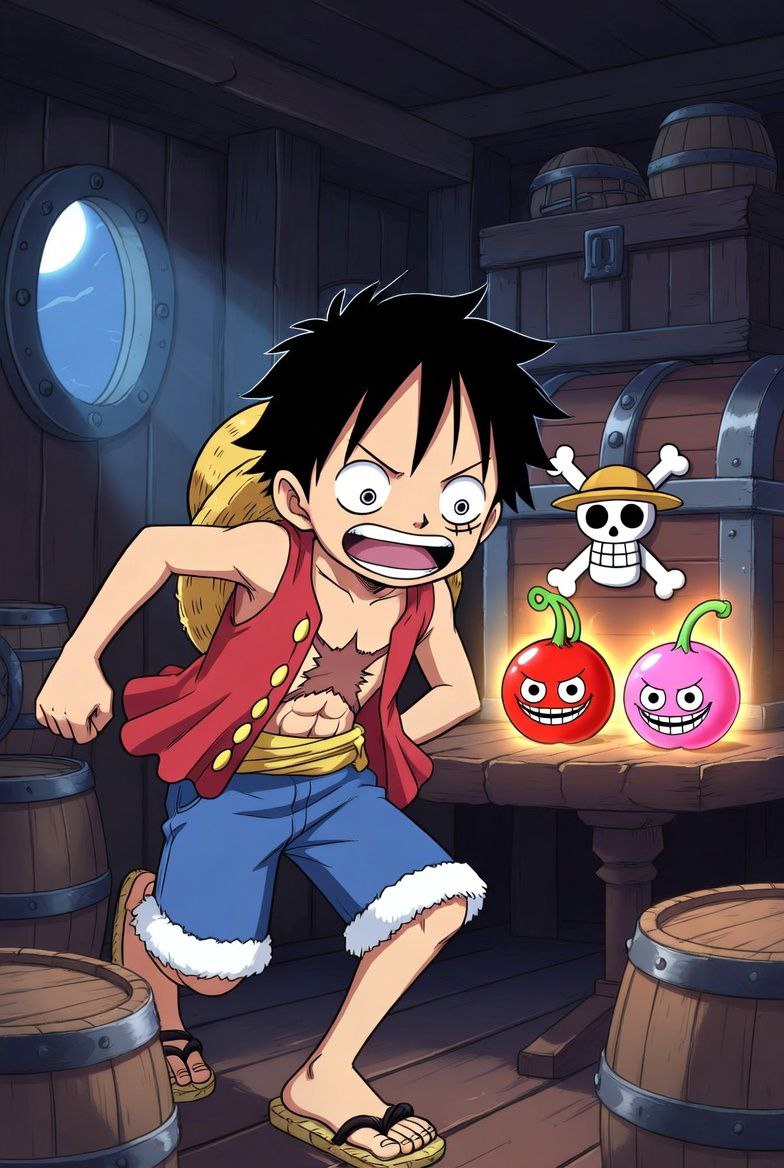 Luffy become a heram king Chapter 001 page 7 full