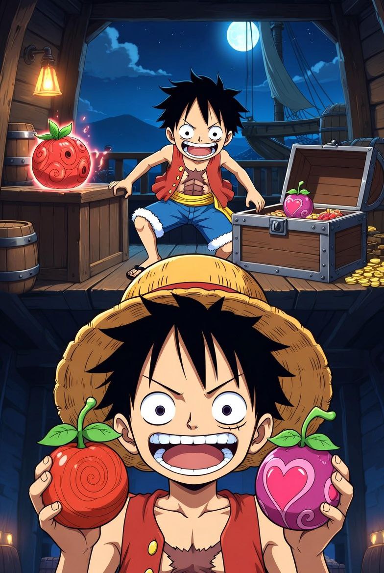 Luffy become a heram king Chapter 001 page 8 full