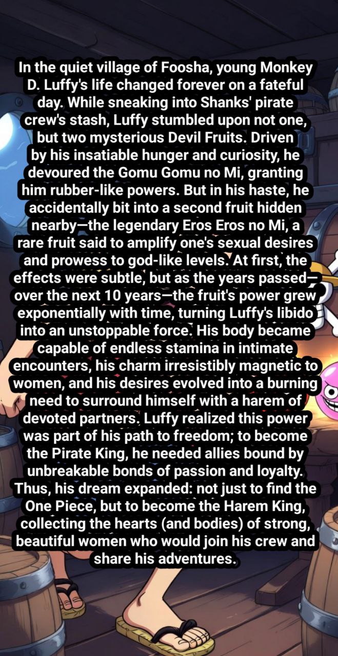 Luffy become a heram king Chapter 001 page 9 full