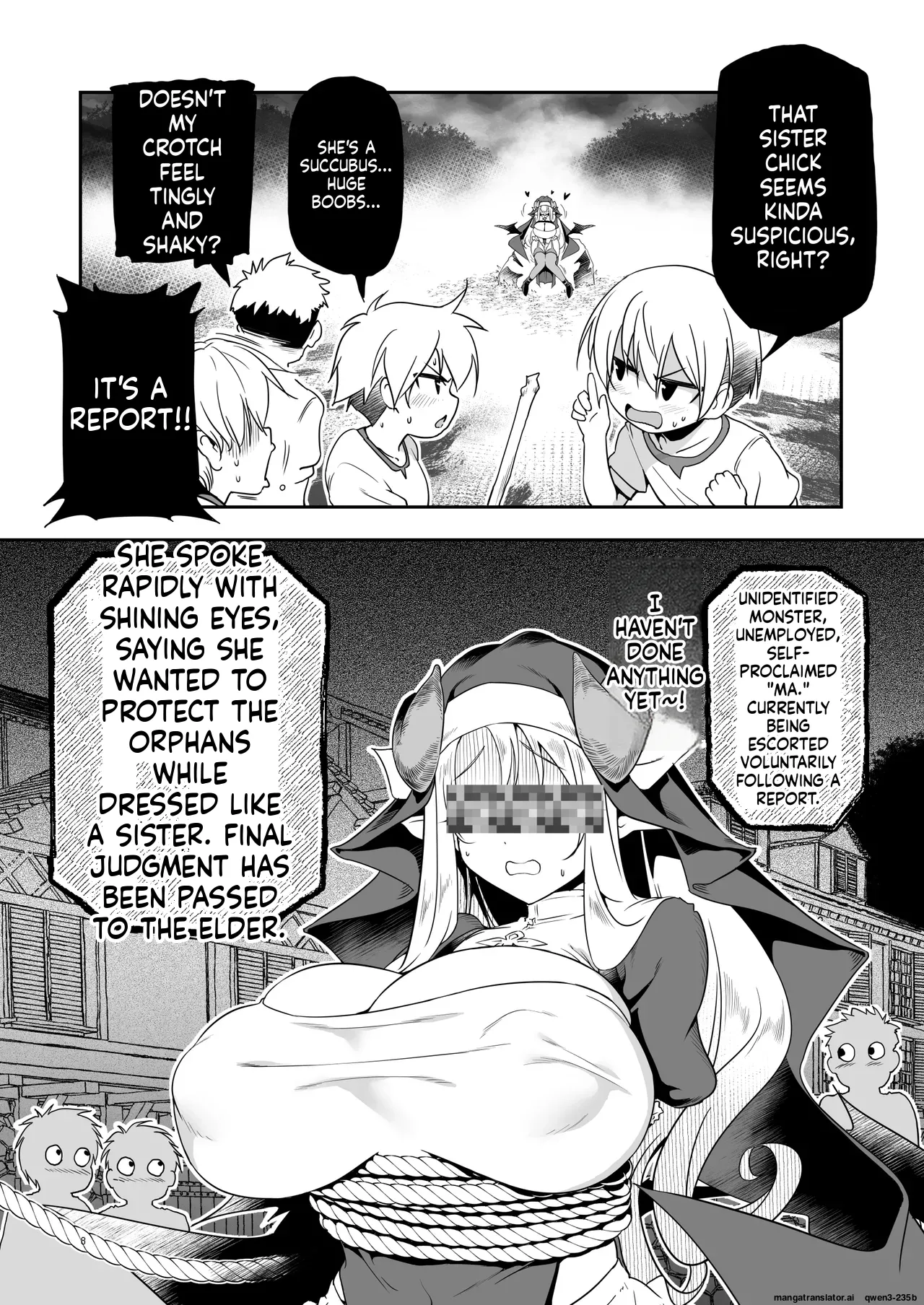 Nandemo Yarasetekureru Amafuwa Sister Succubus Zange Shasei page 8 full