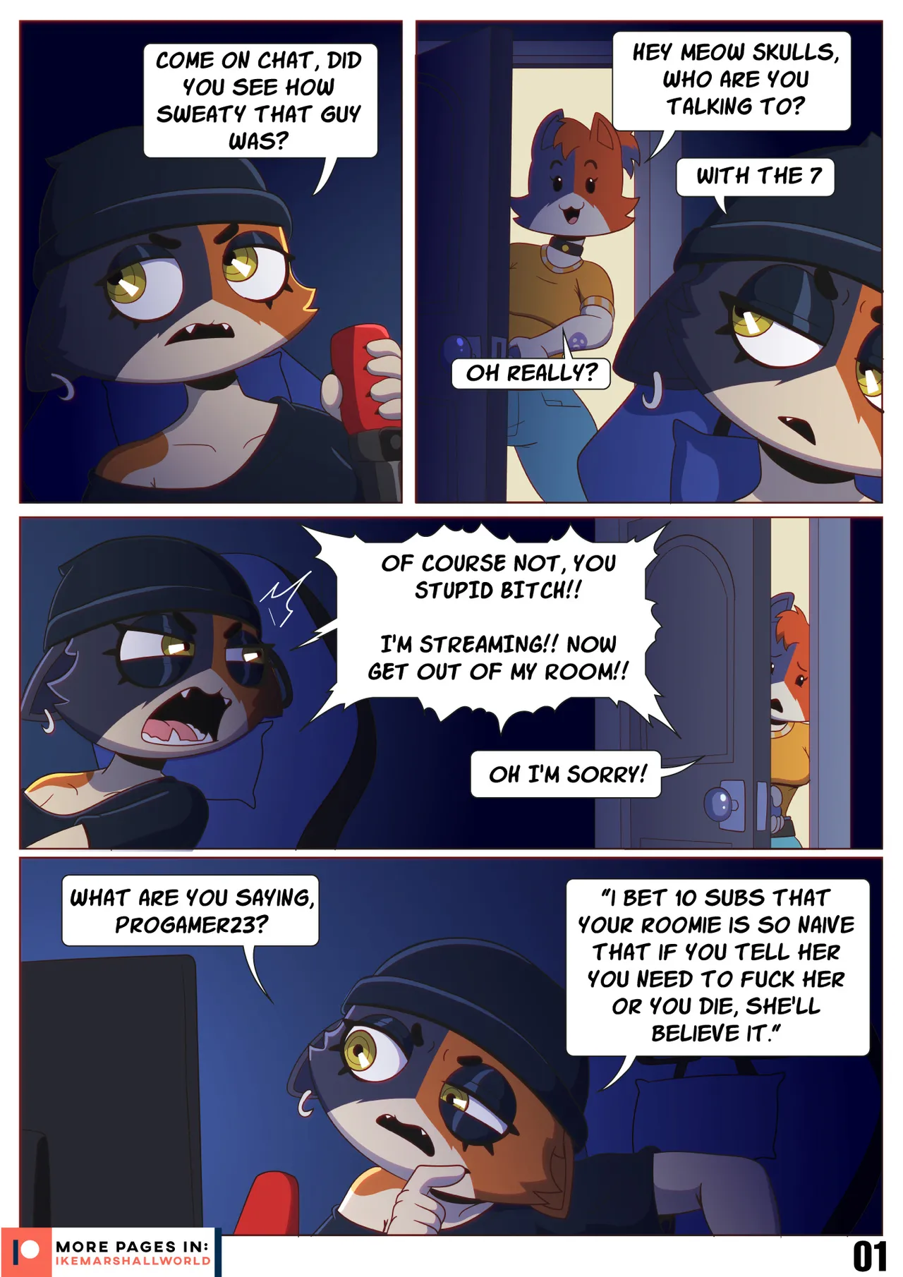 Meow Skulls x Cate Meowdy page 1 full