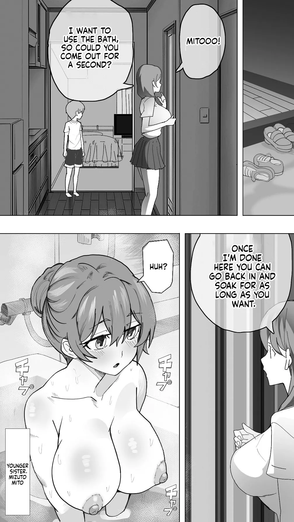 Komatteiru Kinjo no Shota o Hogoshita JK Shimai - Tonari no Onēsan | The Older Girls Next Door page 10 full