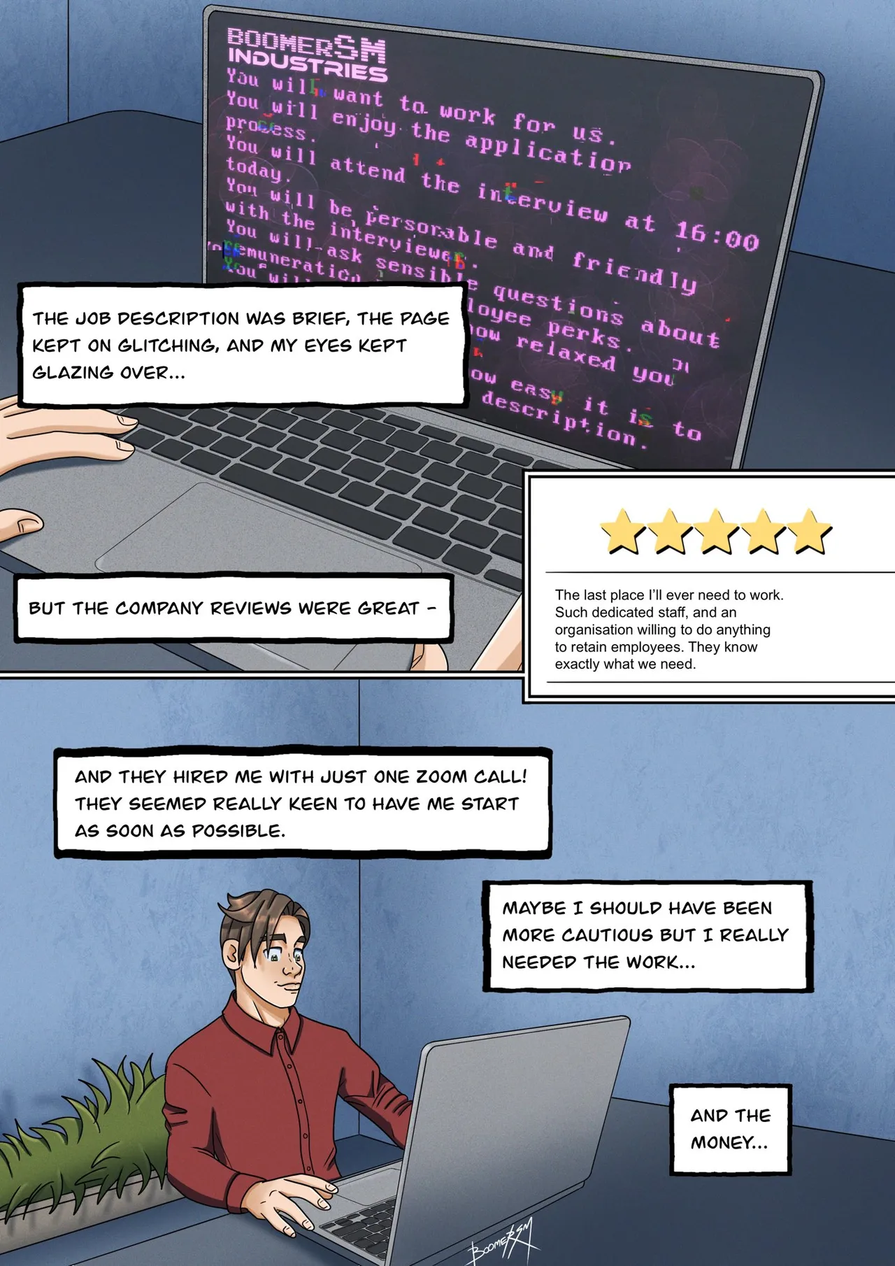 That Time I got a Job at BoomerSM Industries page 2 full
