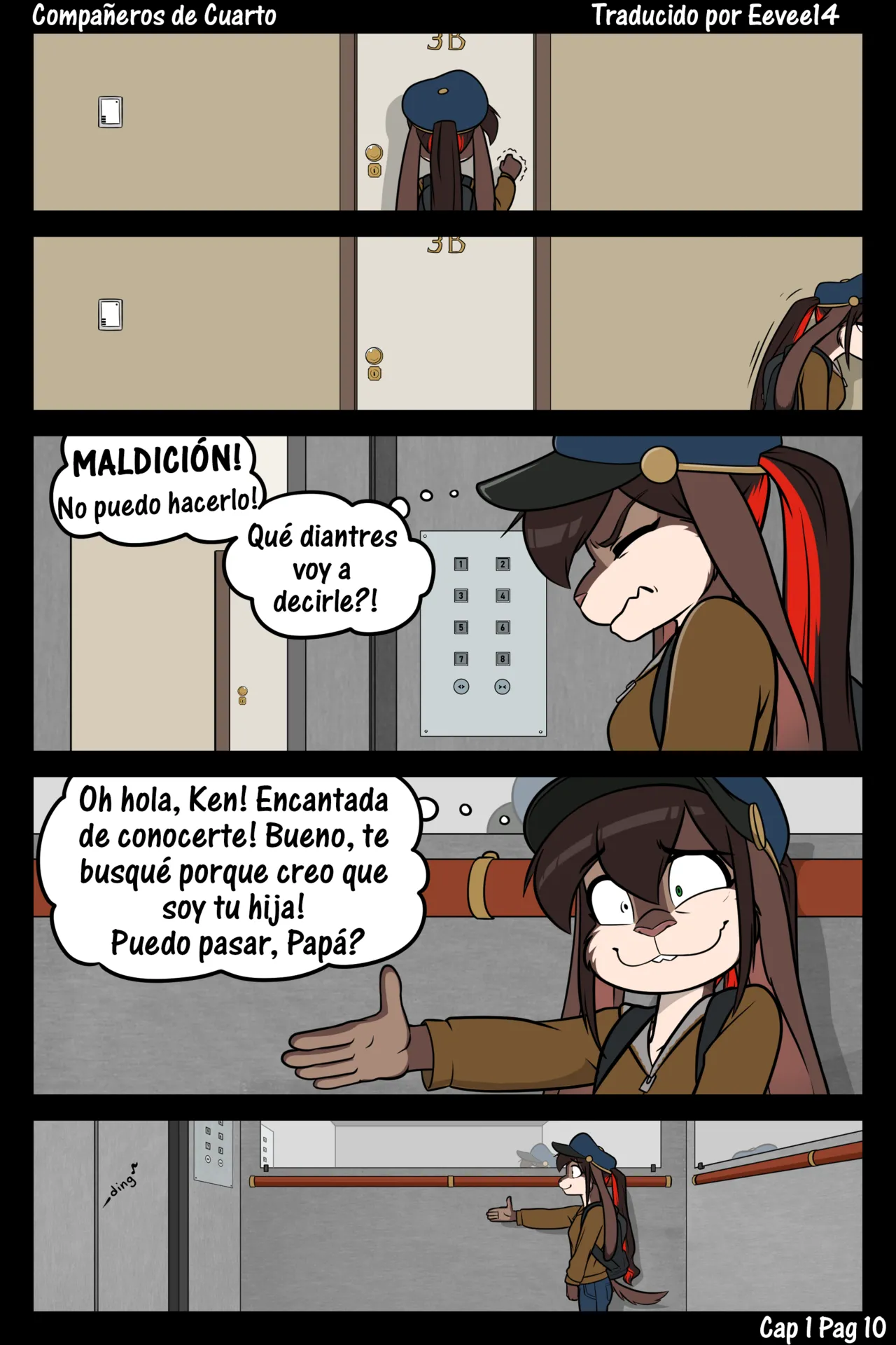 Capítulo 1: Compañeros de Cuarto page 10 full