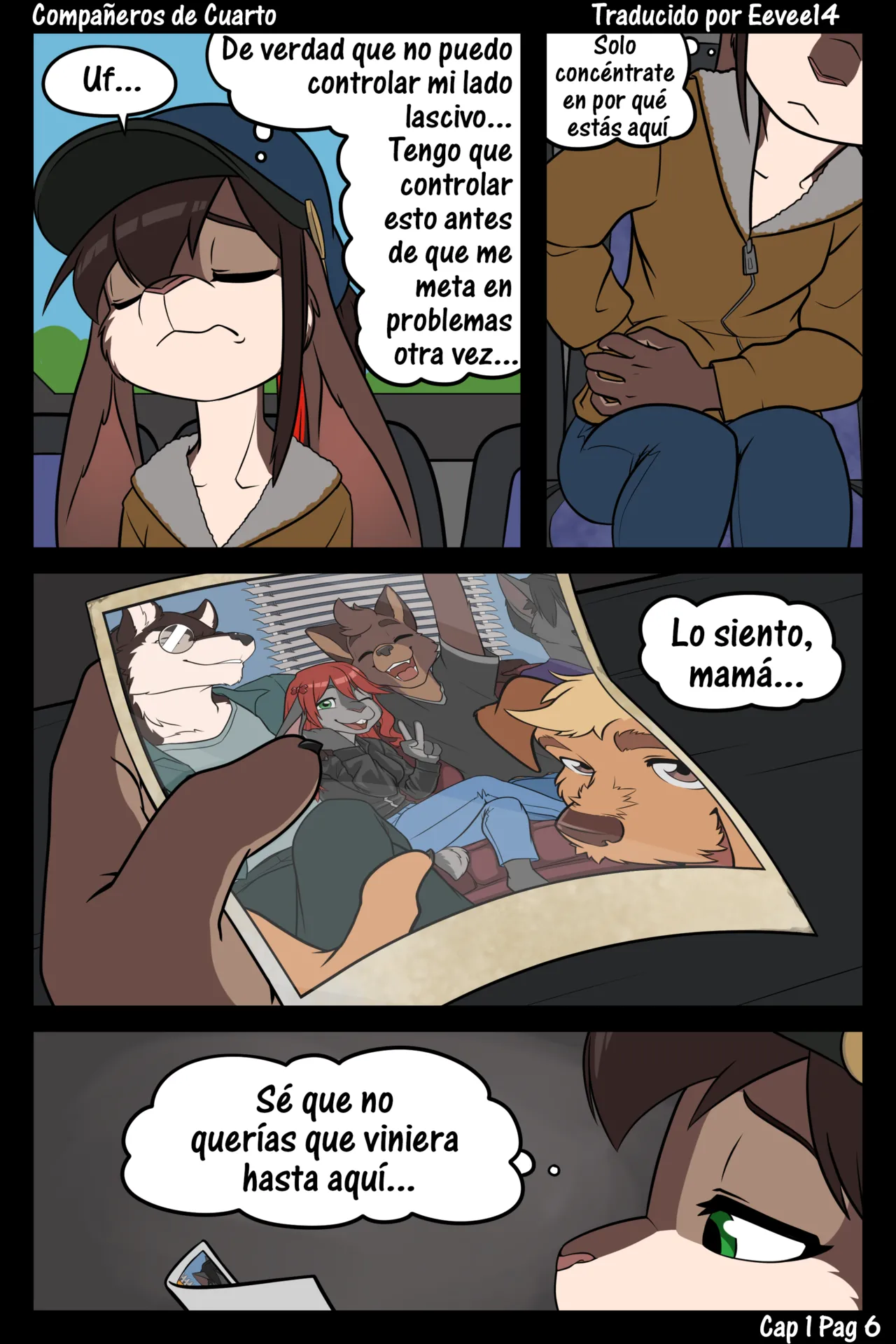 Capítulo 1: Compañeros de Cuarto page 6 full