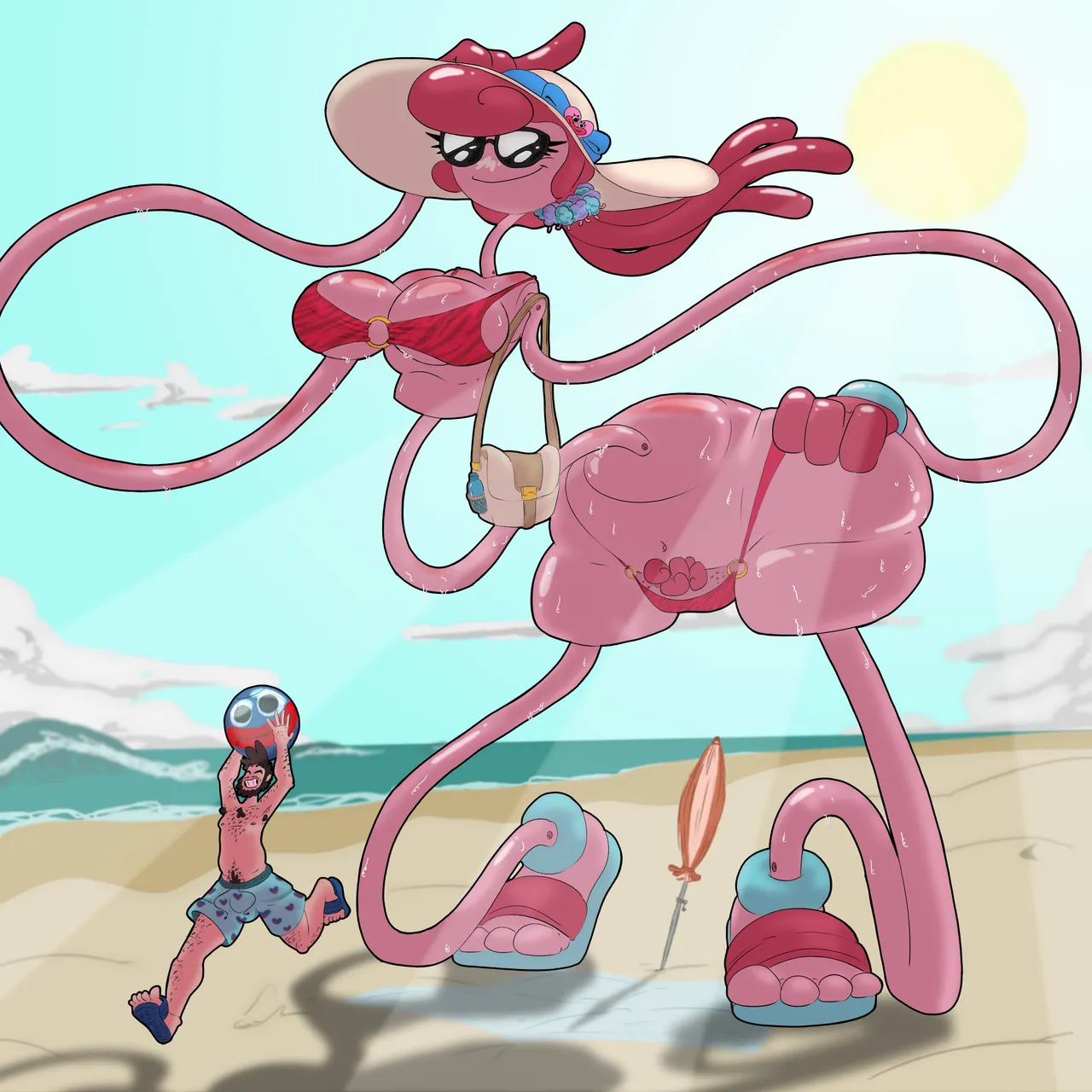 Mommy Beach, Art Trade Mommy Containment &amp; Commission MLL page 1 full