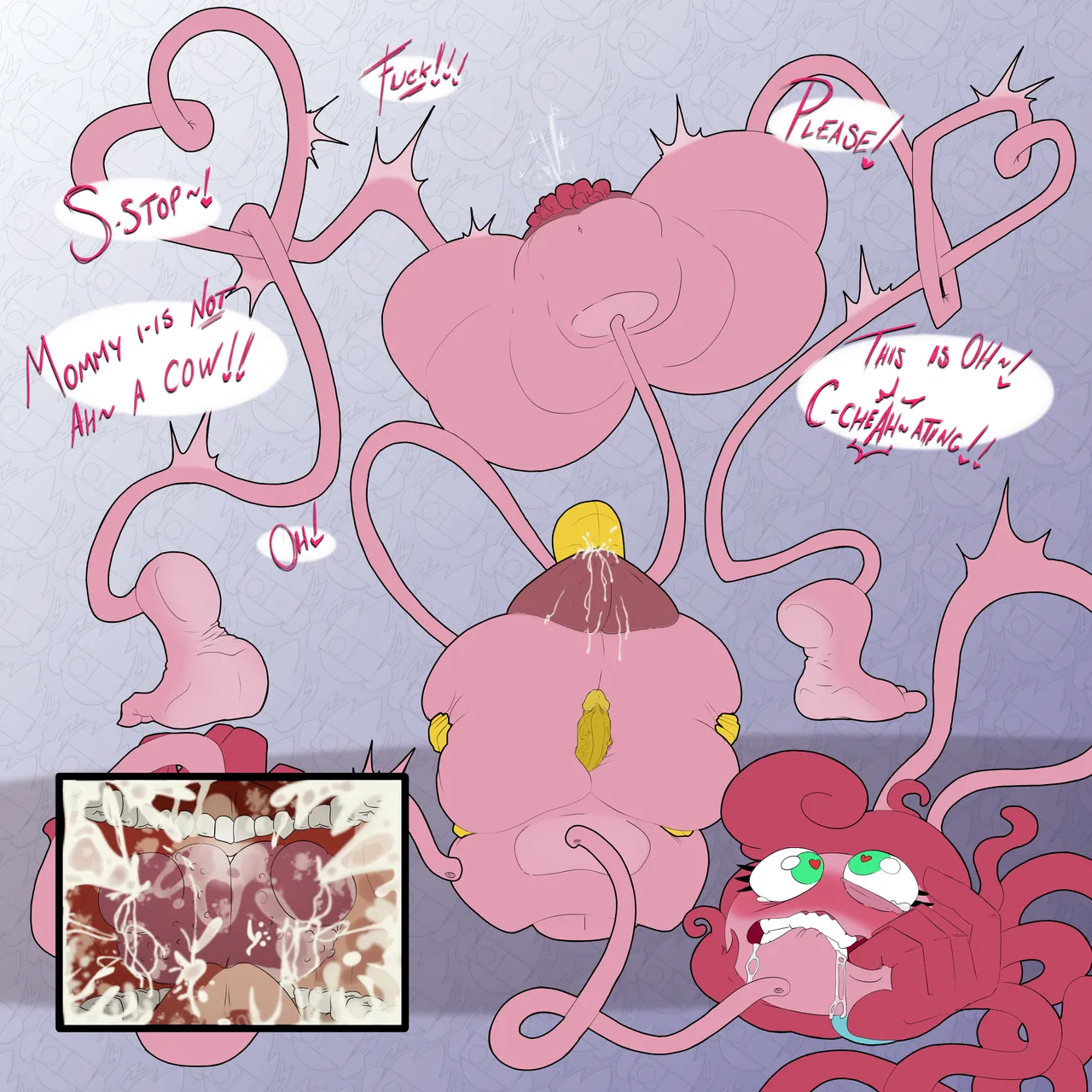 Mommy Beach, Art Trade Mommy Containment &amp; Commission MLL page 7 full