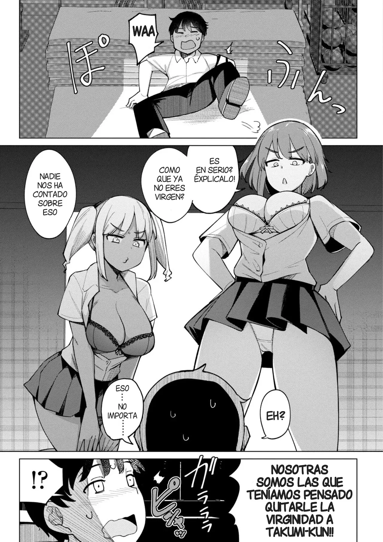 Kouhai Amayakashi Harem in Fuuki Iinkai  | Un Kouhai mimado por un Haren en el Comite de la Moral Publica page 5 full