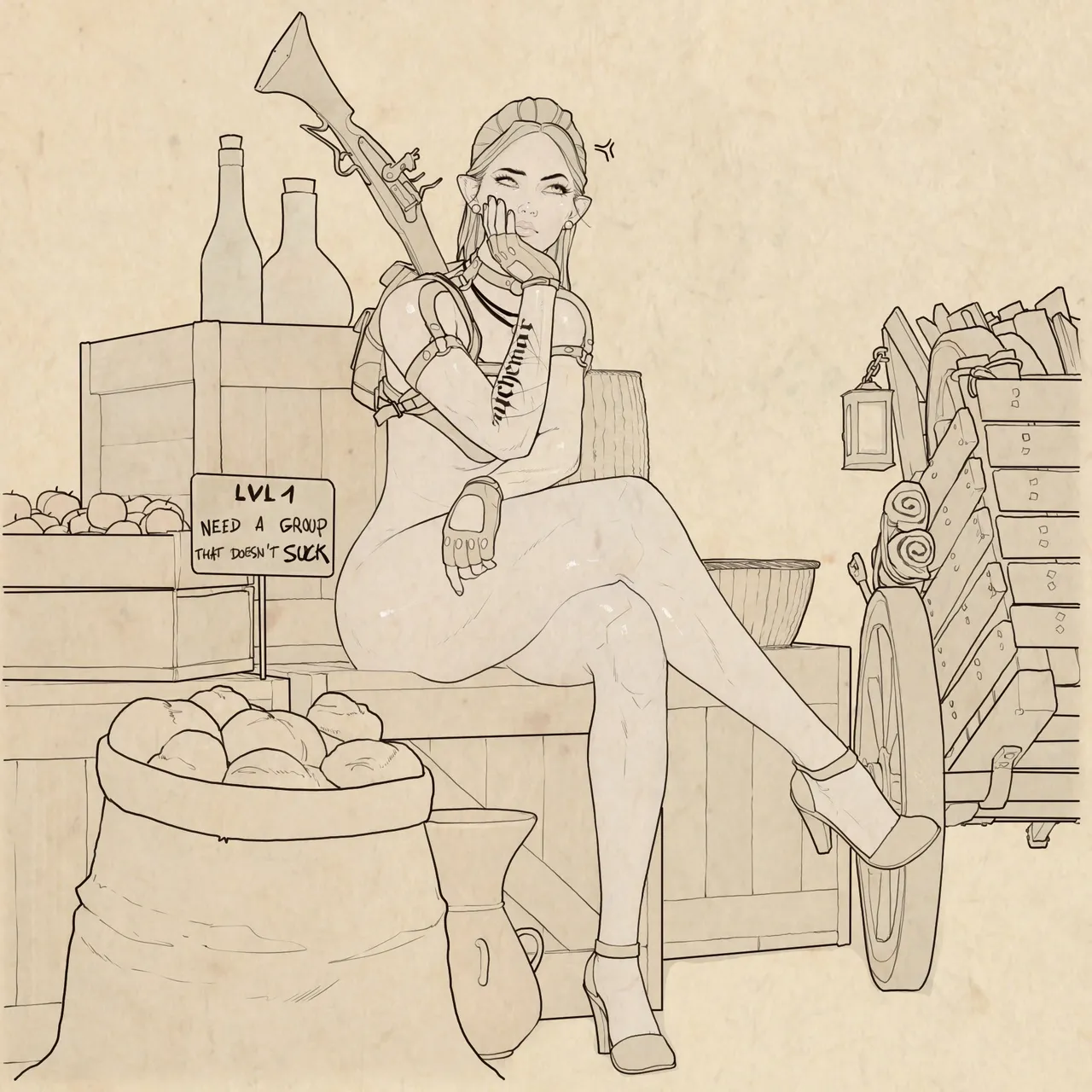 Ripoff Fantasy page 1 full