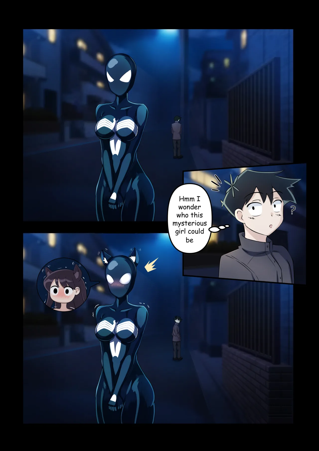 KeiArt  Symbiote Komi-san page 6 full