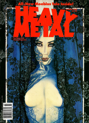 Heavy Metal vol.14 And vol.15 cover