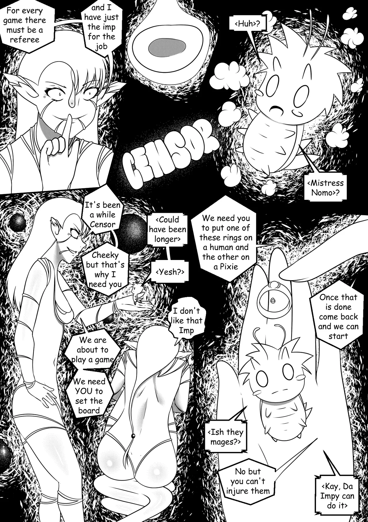 The Switching Game: Bratty Attle page 5 full
