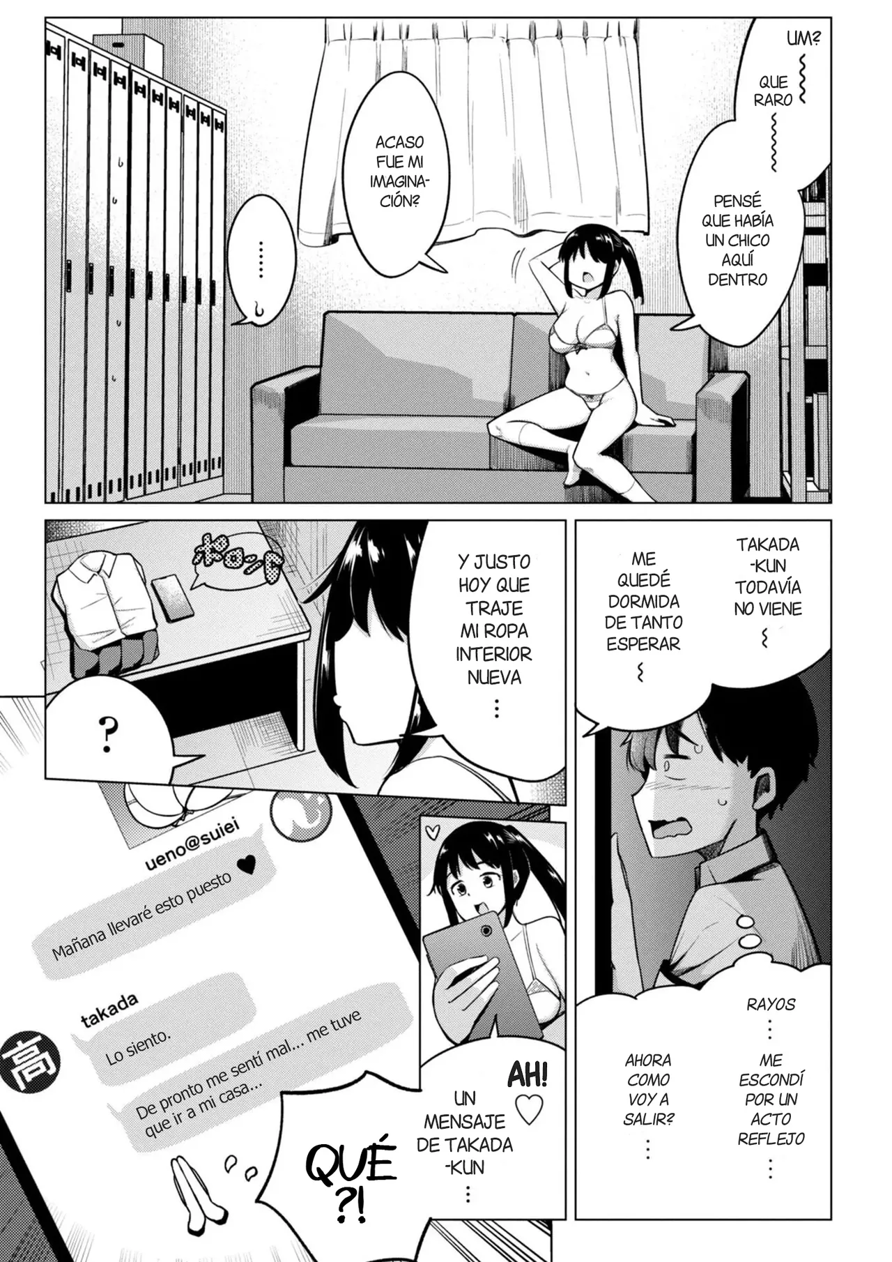 Kouhai Amayakashi Harem in Fuuki Iinkai  | Un Kouhai mimado por un Haren en el Comite de la Moral Publica page 7 full