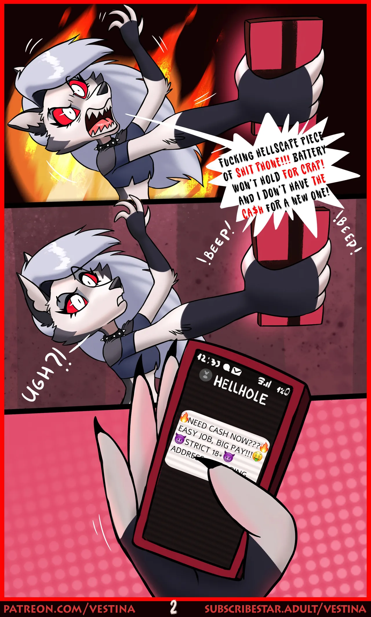 Loona's Hellhole Hustle page 2 full