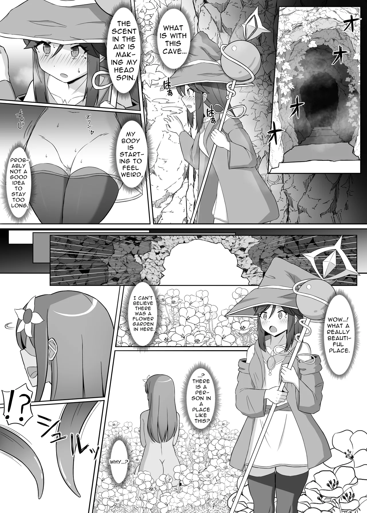 Kuro ni Somaru Yuri 2 ~Alraune Ochi Shita Osananajimi ni Karada o Mushibamarete Iku Hanashi~ | Yuri Dyed in Black 2 ~The Story of a Childhood Friend Who Fell to an Alraune and Is Now Being Consumed by Her~ page 5 full