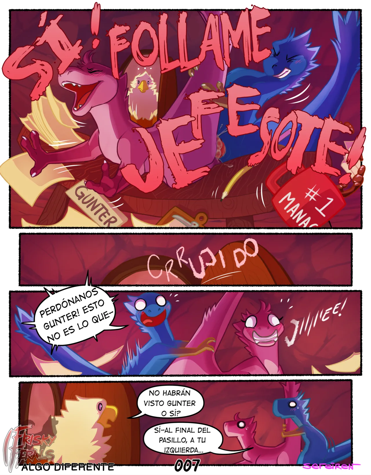 Frisky Ferals - Algo Diferente  +18 page 8 full