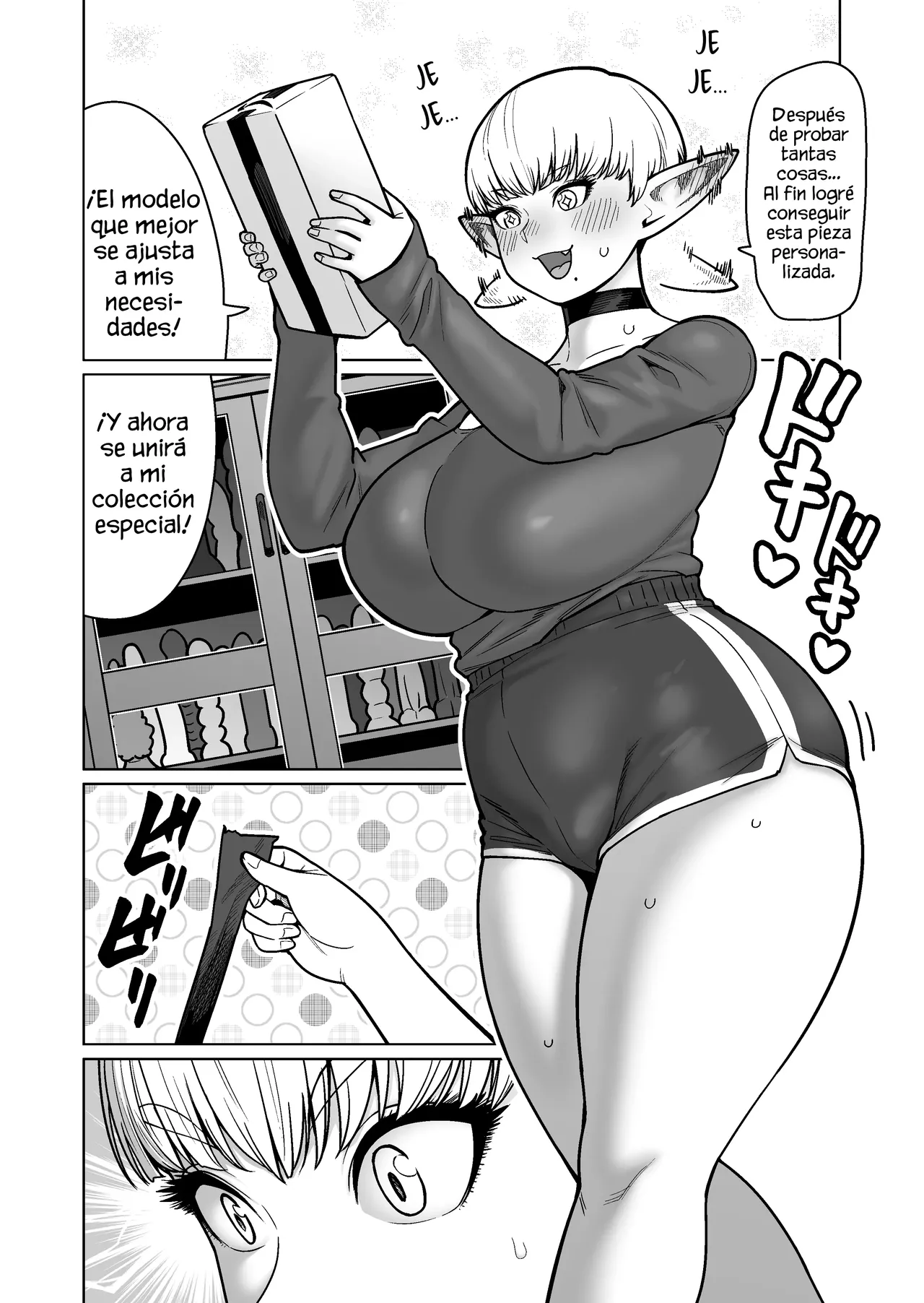 Otonari-san no Moto Sword Master Elf!! | ¡¡La Elfa Maestra de la Espada que Vive al Lado!! page 5 full