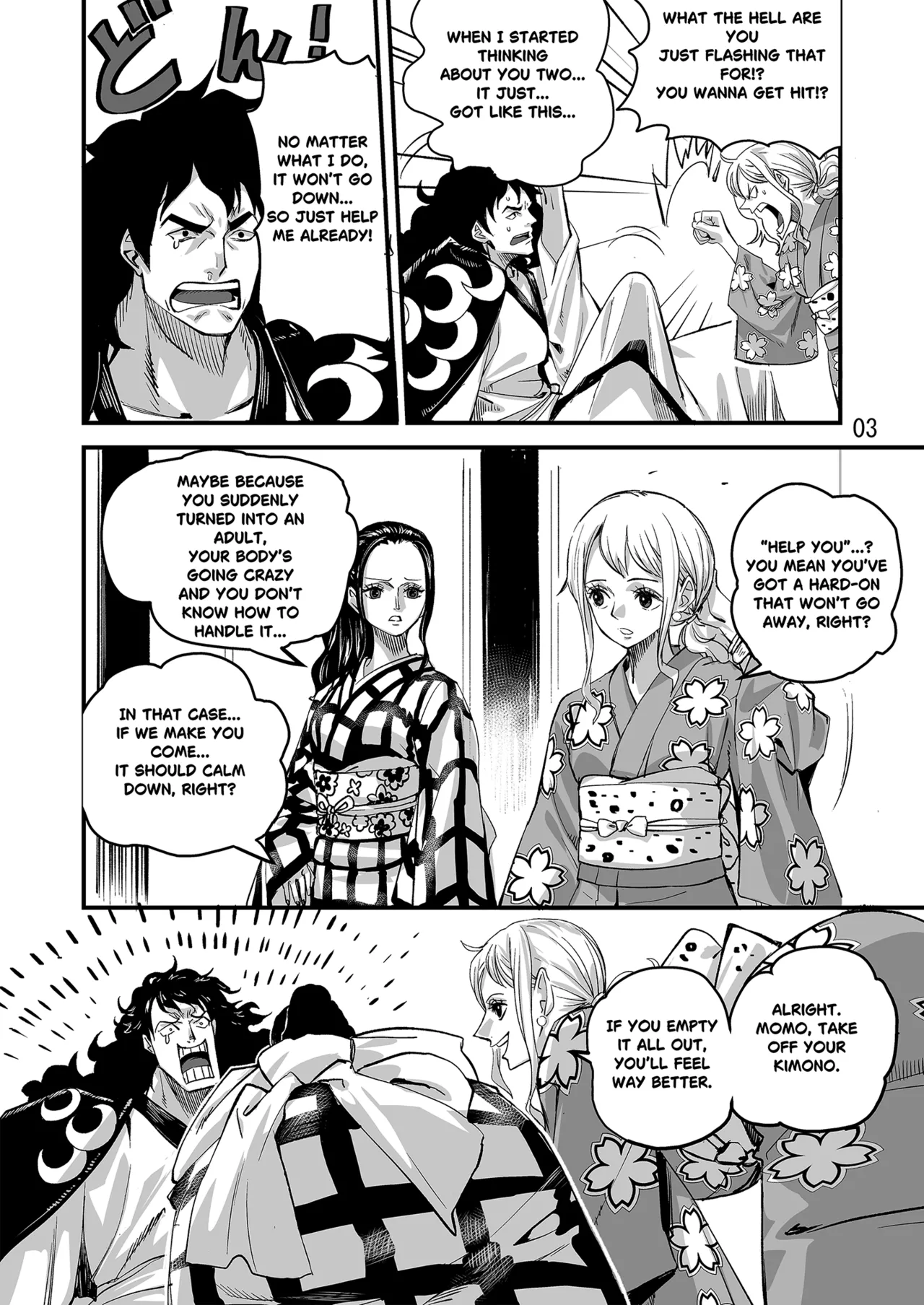 Momonosuke Arc Part.1 page 3 full