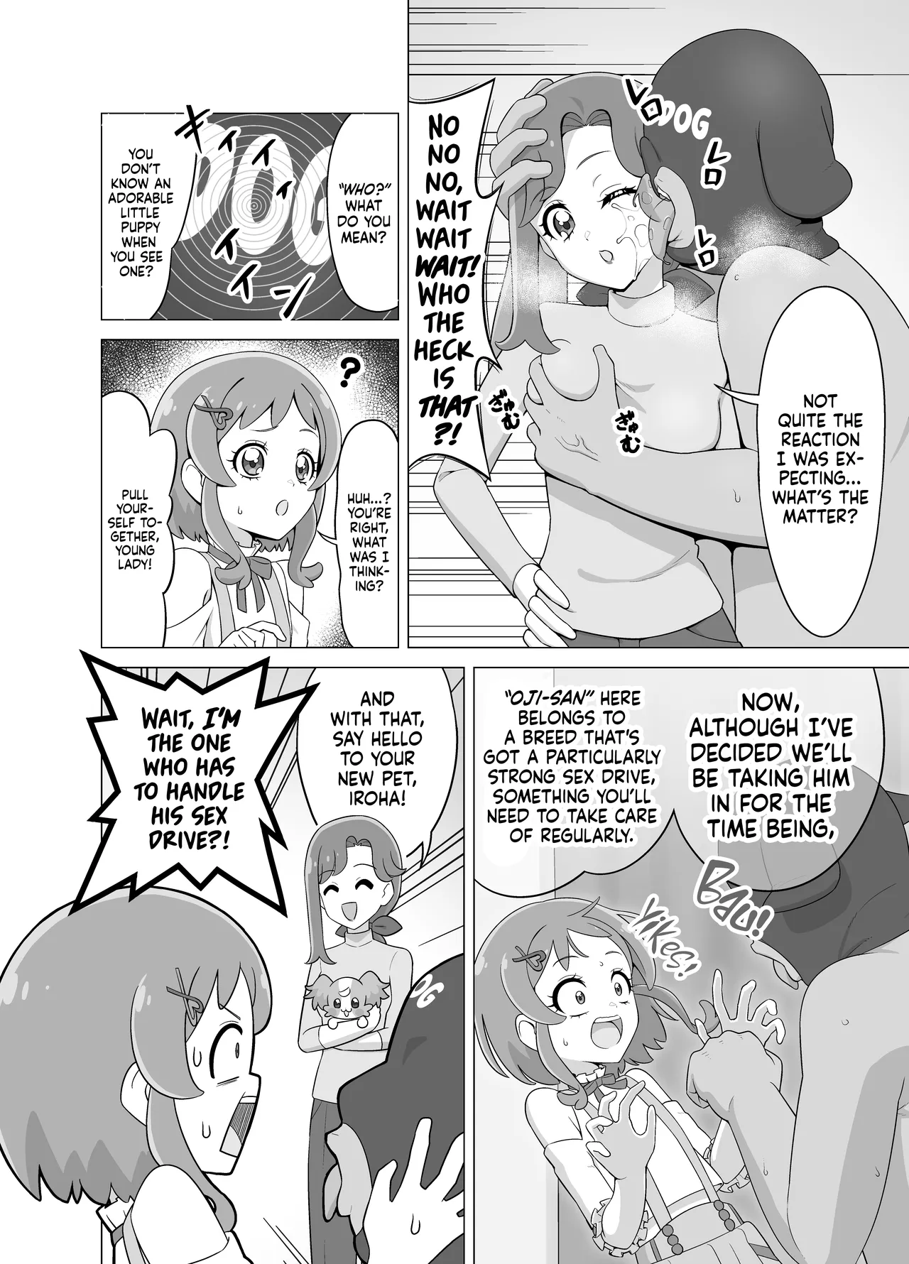 Saimin Inu Oji-san ー I Am Now a Cute DOG Instead of a Fat Old MAN Thanks to HYPNOSIS page 3 full