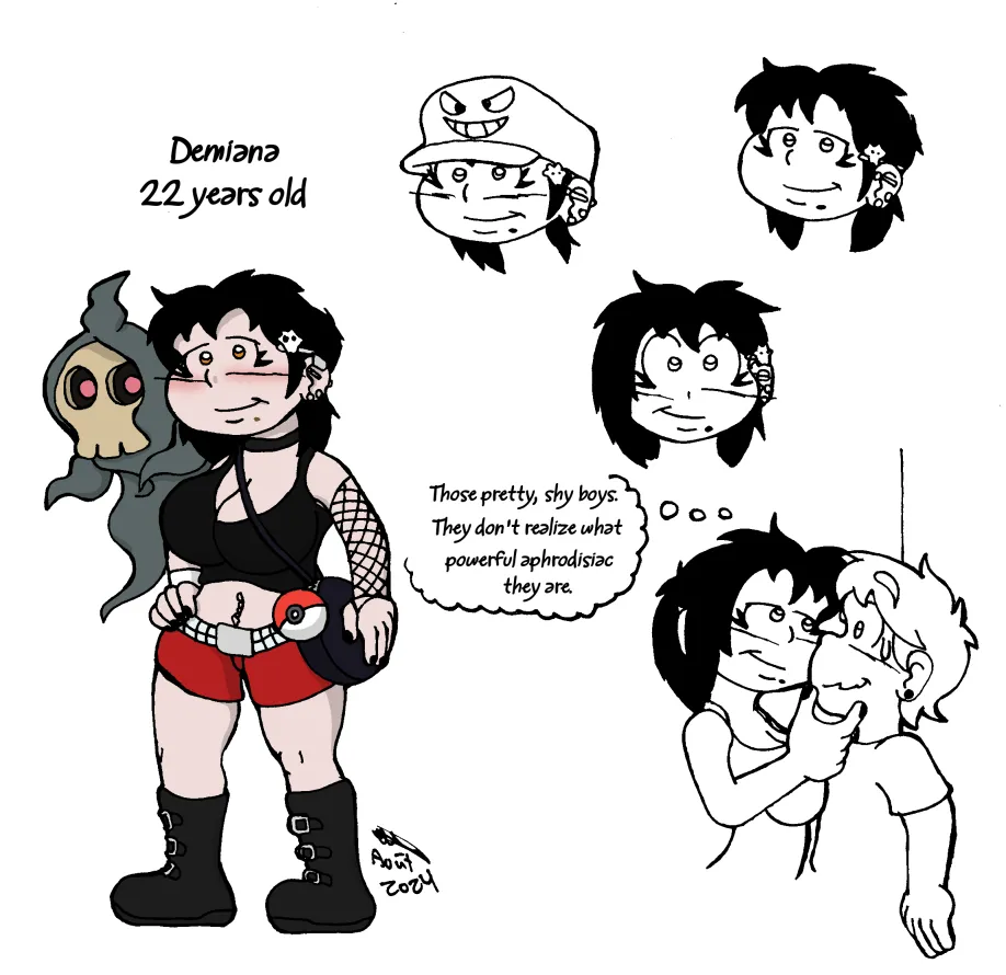 A femdom on her Pokemon journey. page 2 full