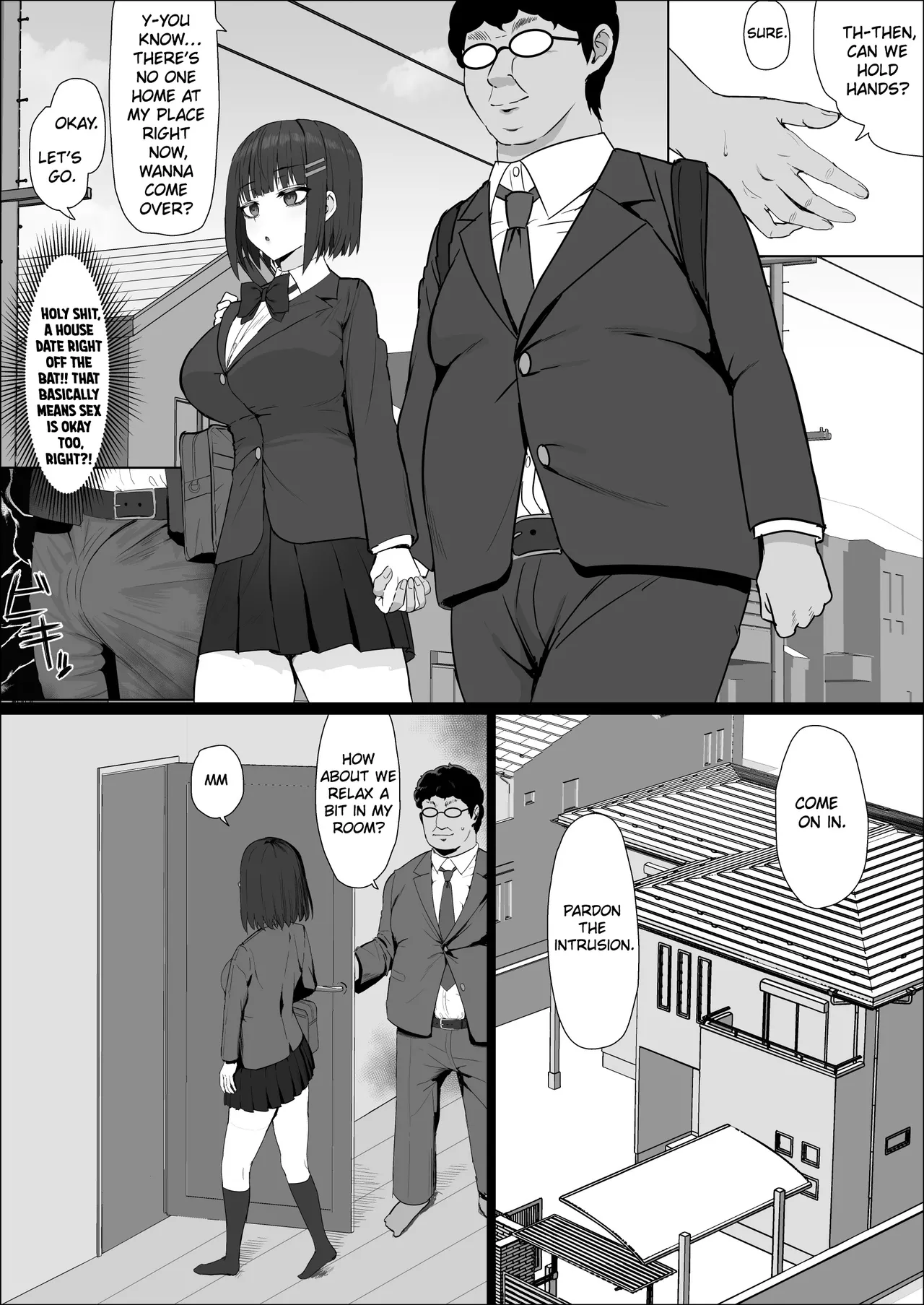 Muhyoujou Osananajimi ga Kimo Ota ni Ubawarete Love Love Berochuu Ecchi Shiteita | My Expressionless Childhood Friend Was Snatched Away by a Creepy Otaku and Was Having Lovey-Dovey Tongue-Kissing Sex page 8 full