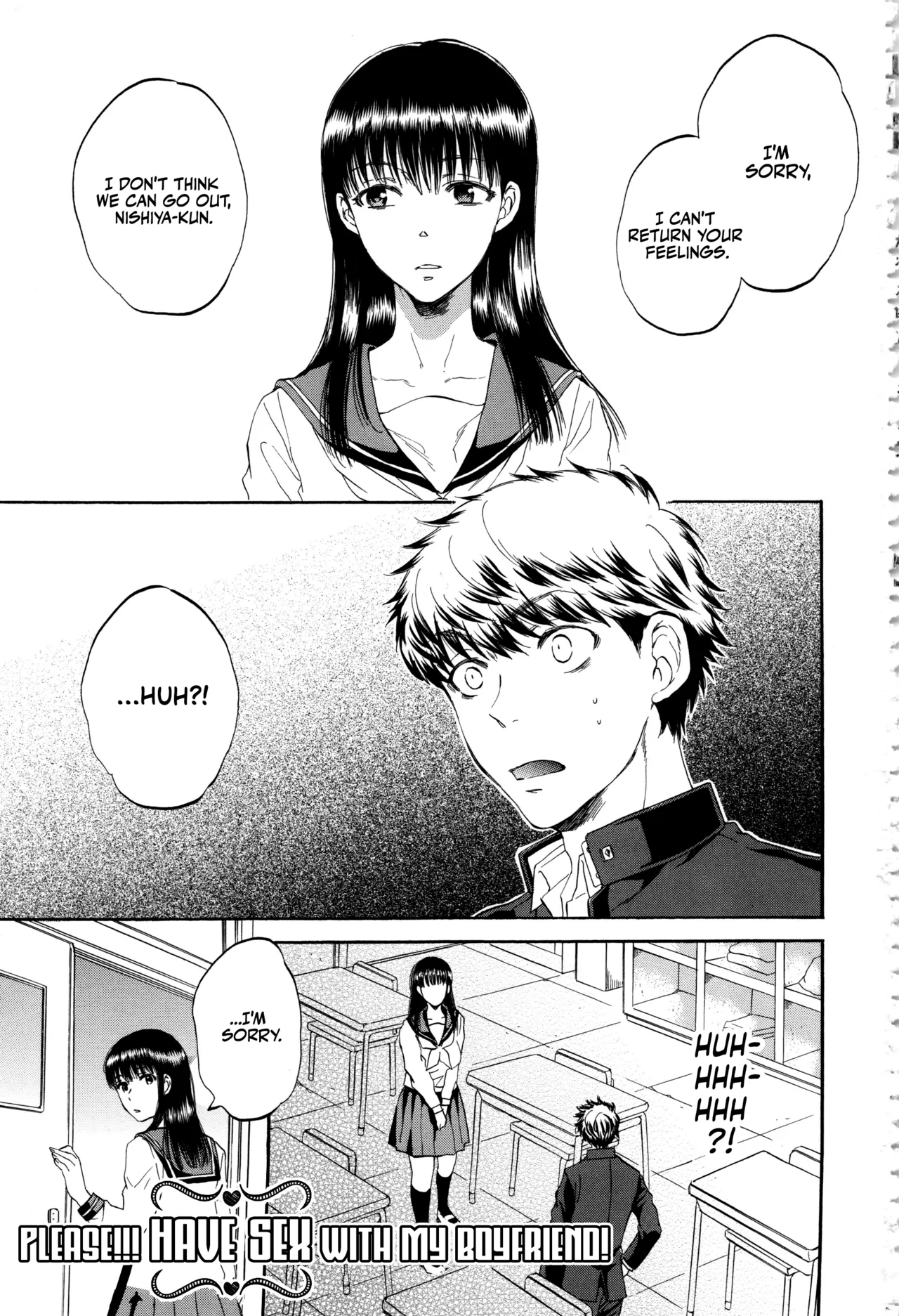 Kanojo ga Miteru Boku no Sex | His Girlfriend's Watching Us Have Sex! page 4 full