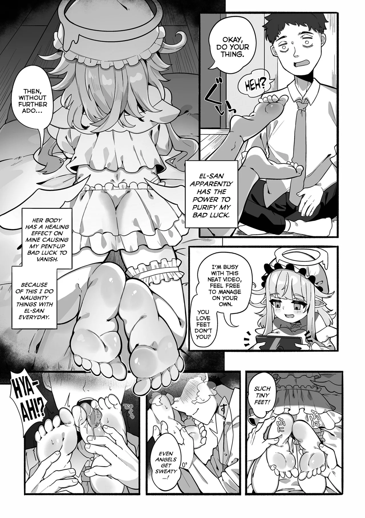 Datenshi Isourouchuu! | A Slacker Angel Is Crashing With Me! page 3 full