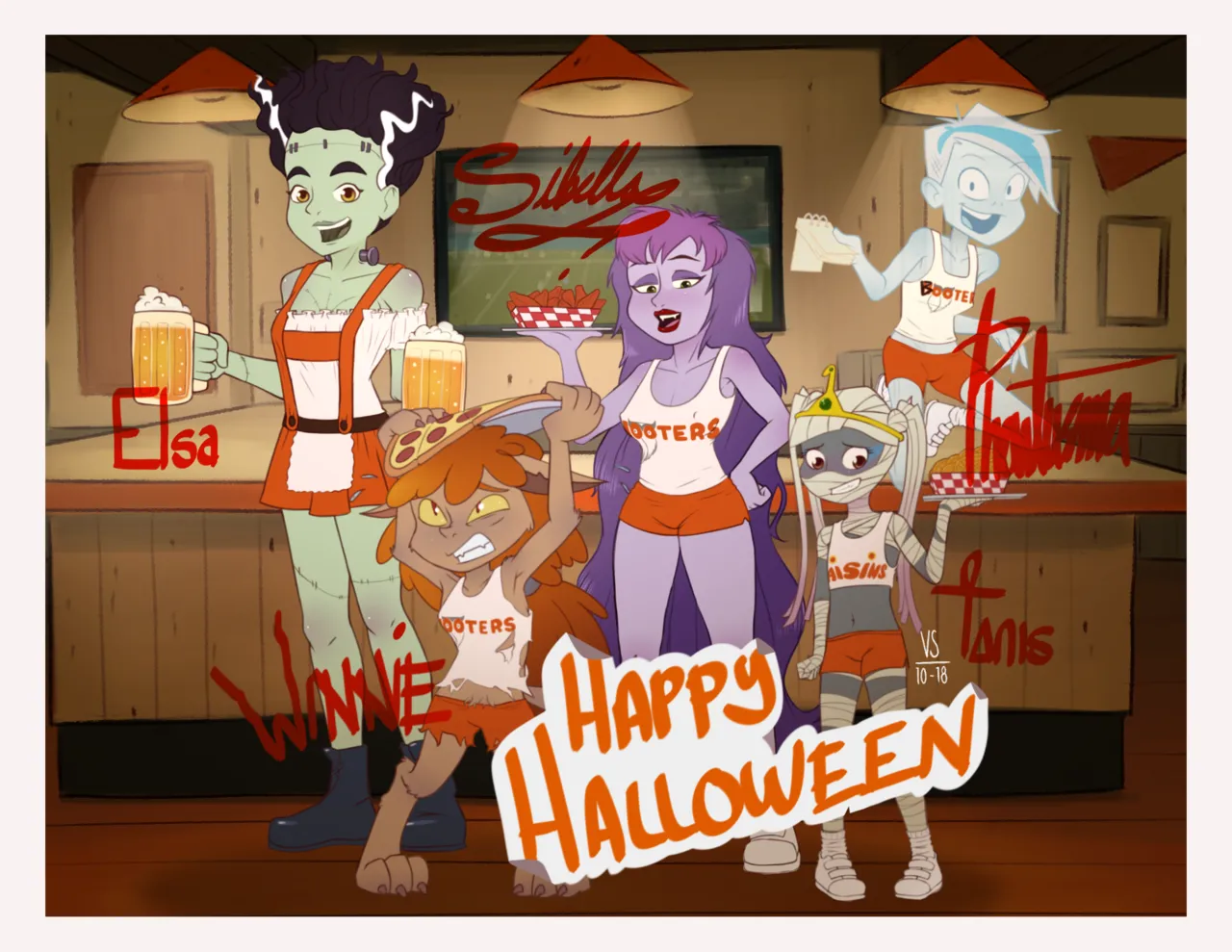 Hooter's Ghouls page 3 full