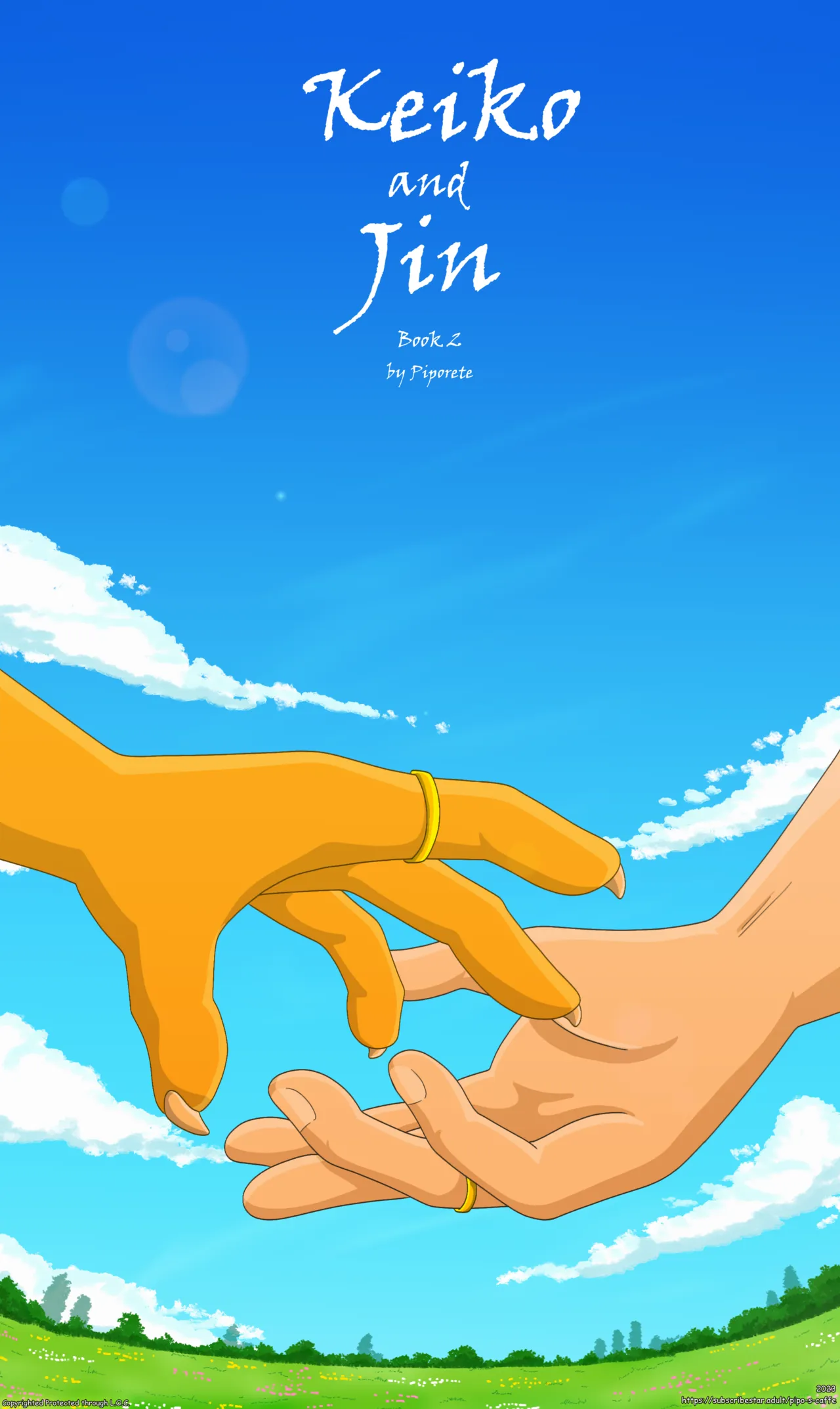 Keiko and Jin - Book 2 page 1 full