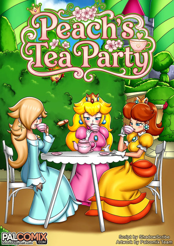 Peach's Tea Party  ONGOING cover