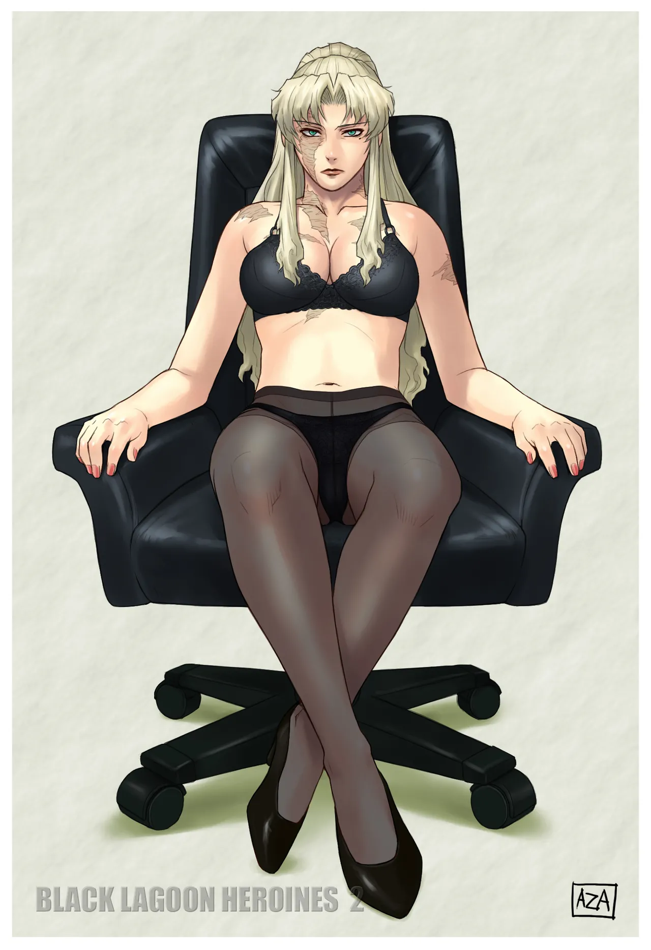 AZASUKEWIND Black Lagoon Heroines, Part 2 page 2 full