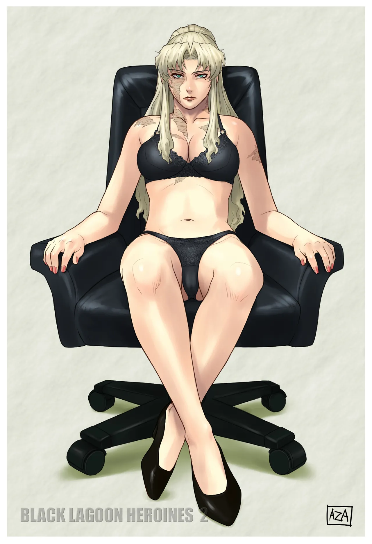 AZASUKEWIND Black Lagoon Heroines, Part 2 page 3 full