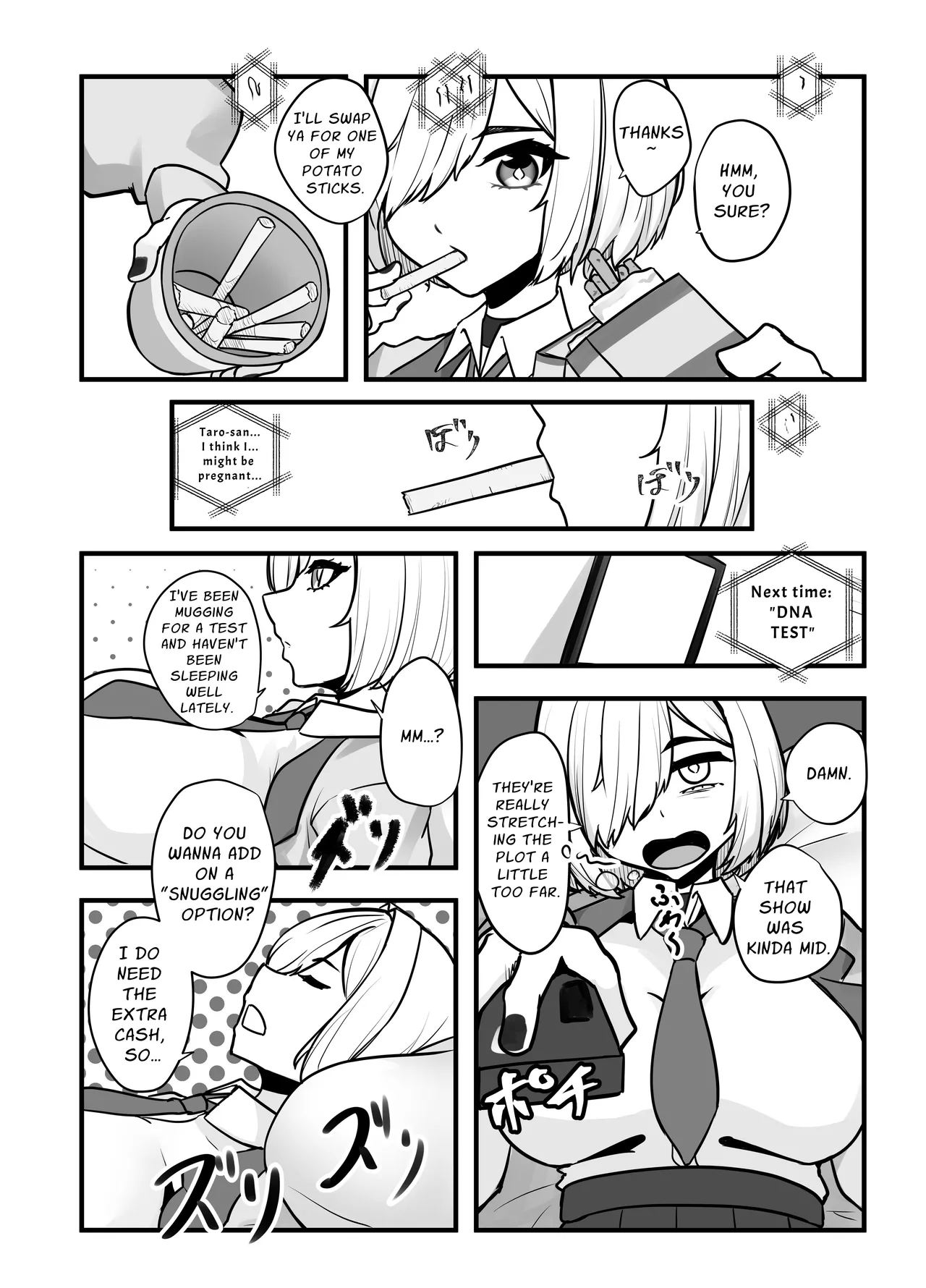 Aiso no Warui Haken Rifure Joshi ga Jitsu wa Nagachichi JK deshita | The Unsocialable Girl working at the Outcall Reflexology Salon is actually a JK with Huge Breasts page 7 full