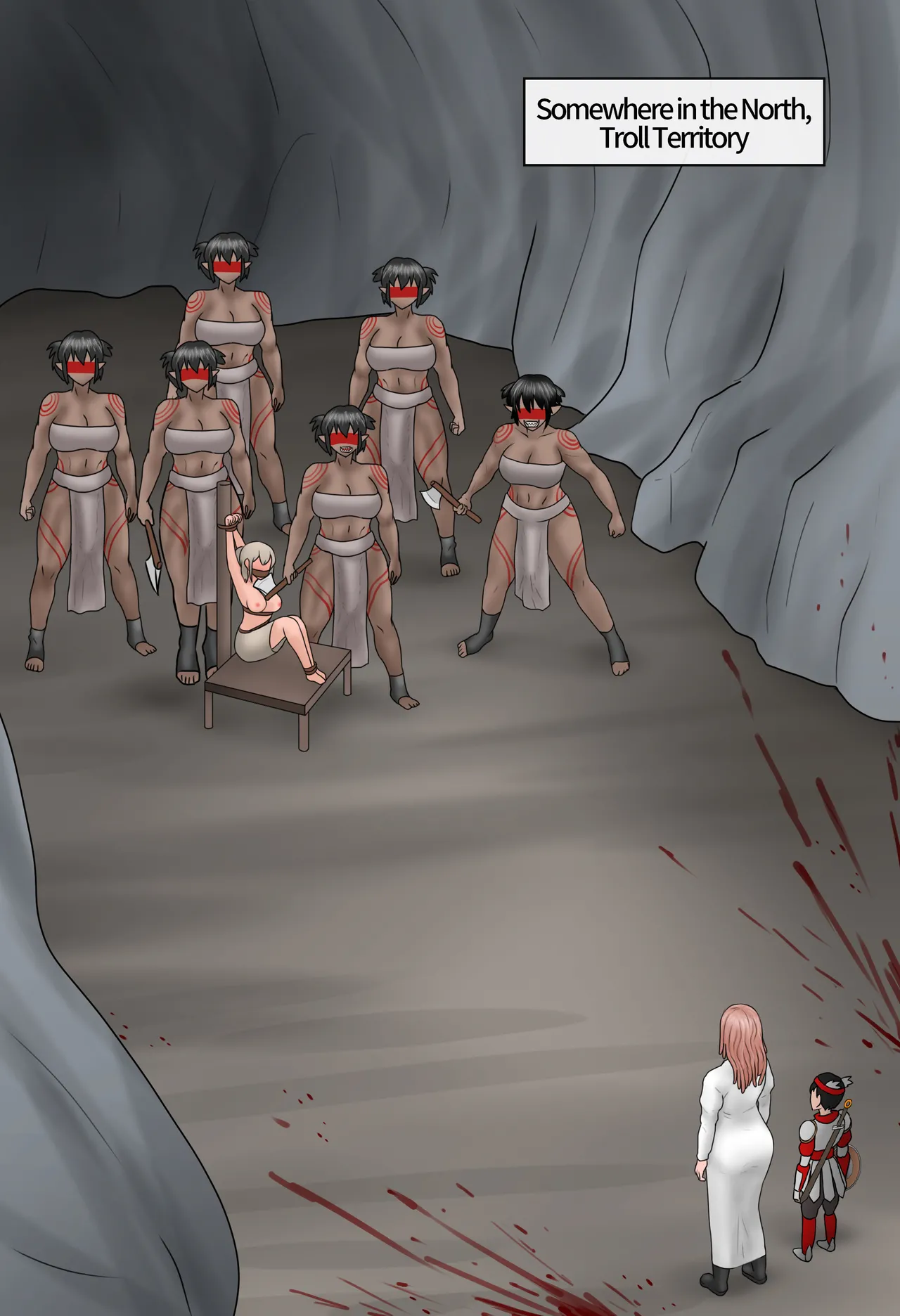 Low Level Tentacle girl is too good at... 19 page 4 full