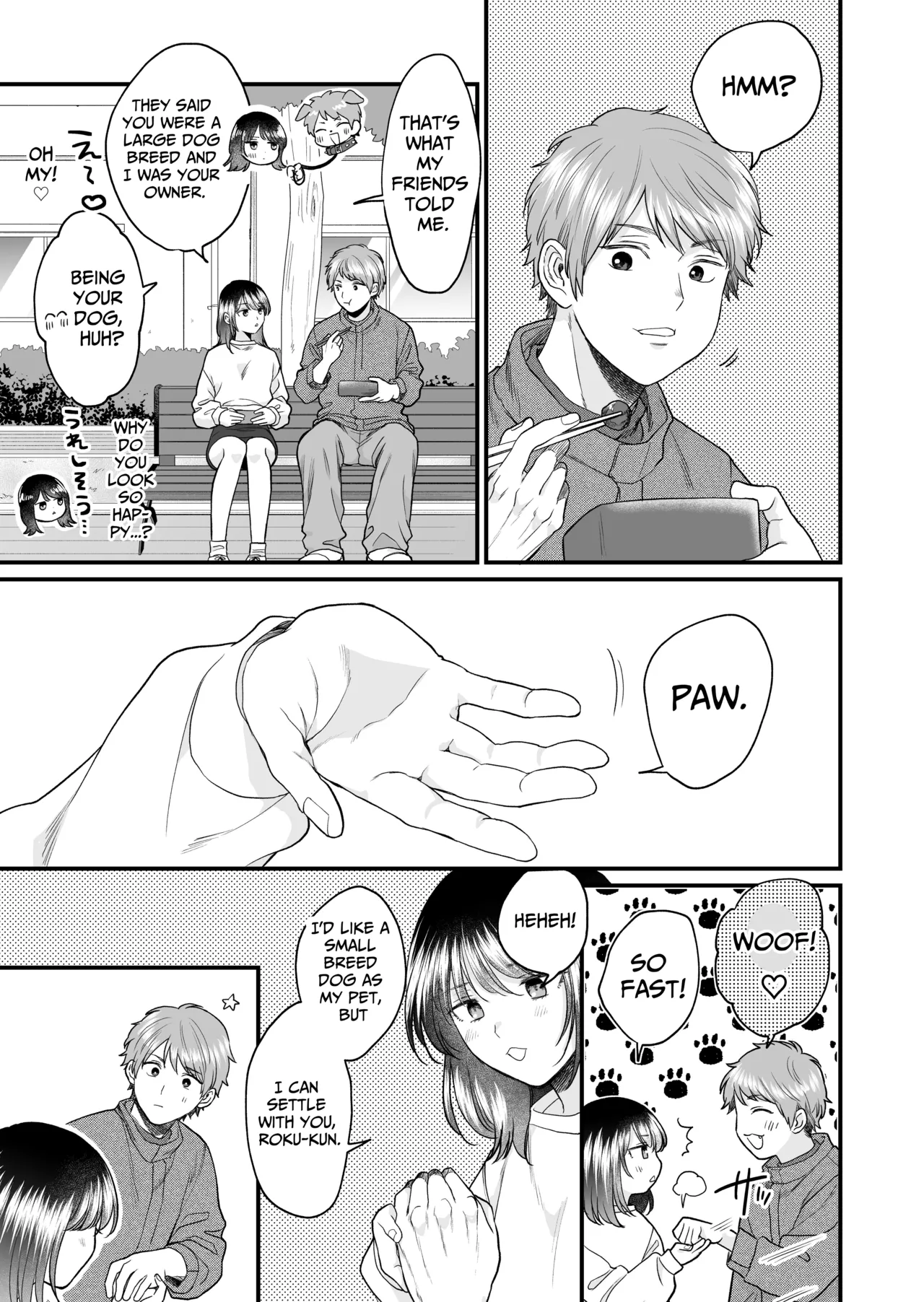 My Doggy-Like Boyfriend Becomes My Master At Night page 8 full