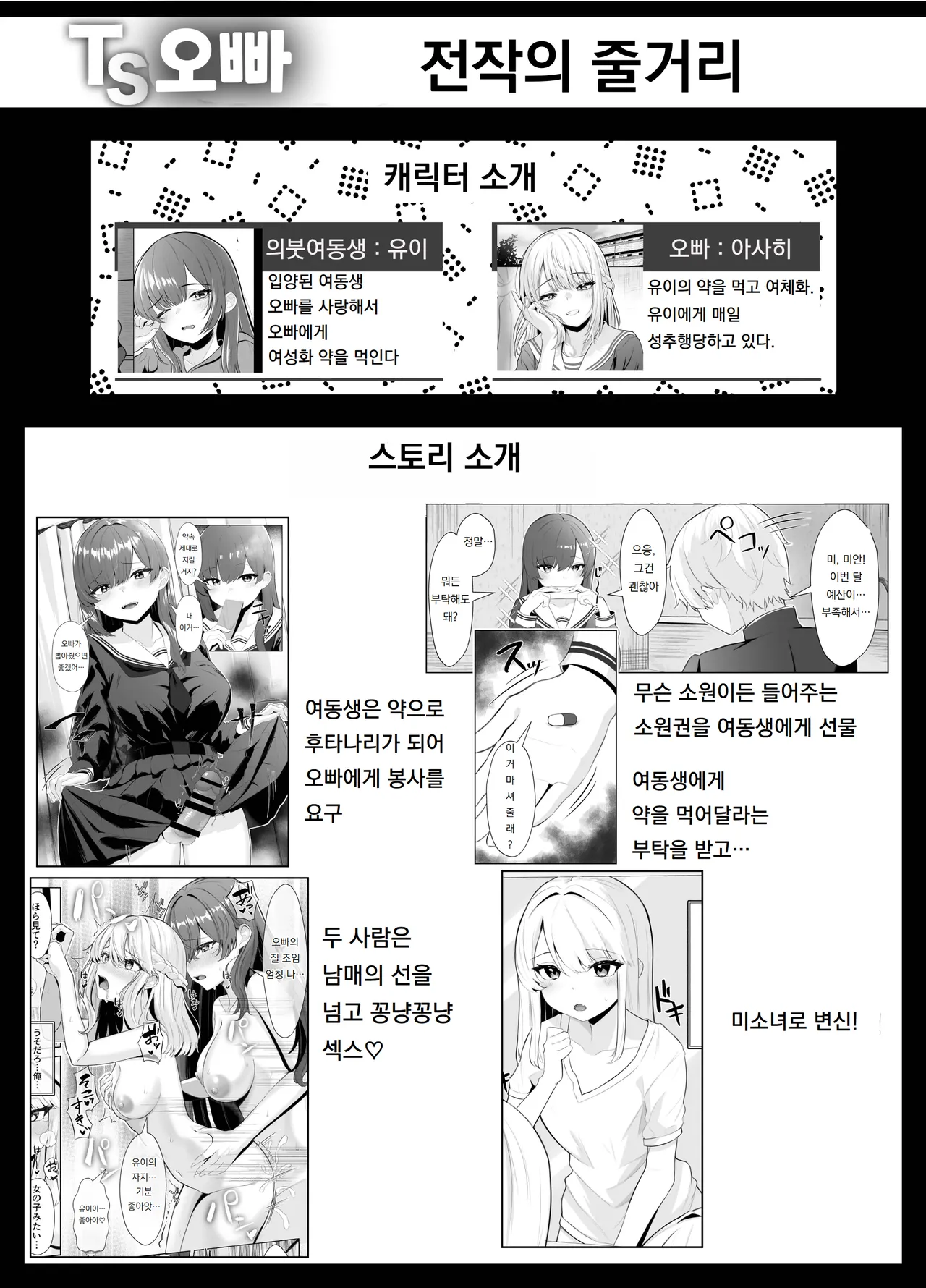 TS 오빠 -후타나리 여동생과 섹스 금지를 맹세했지만 참지 못하고 덮치러 오는 이야기- TS Onii-chan ~Futanari Imouto to no Ecchi Kinshi o Chikatta noni Gaman Dekizu ni Osoi ni Kuru Hanashi~ page 3 full