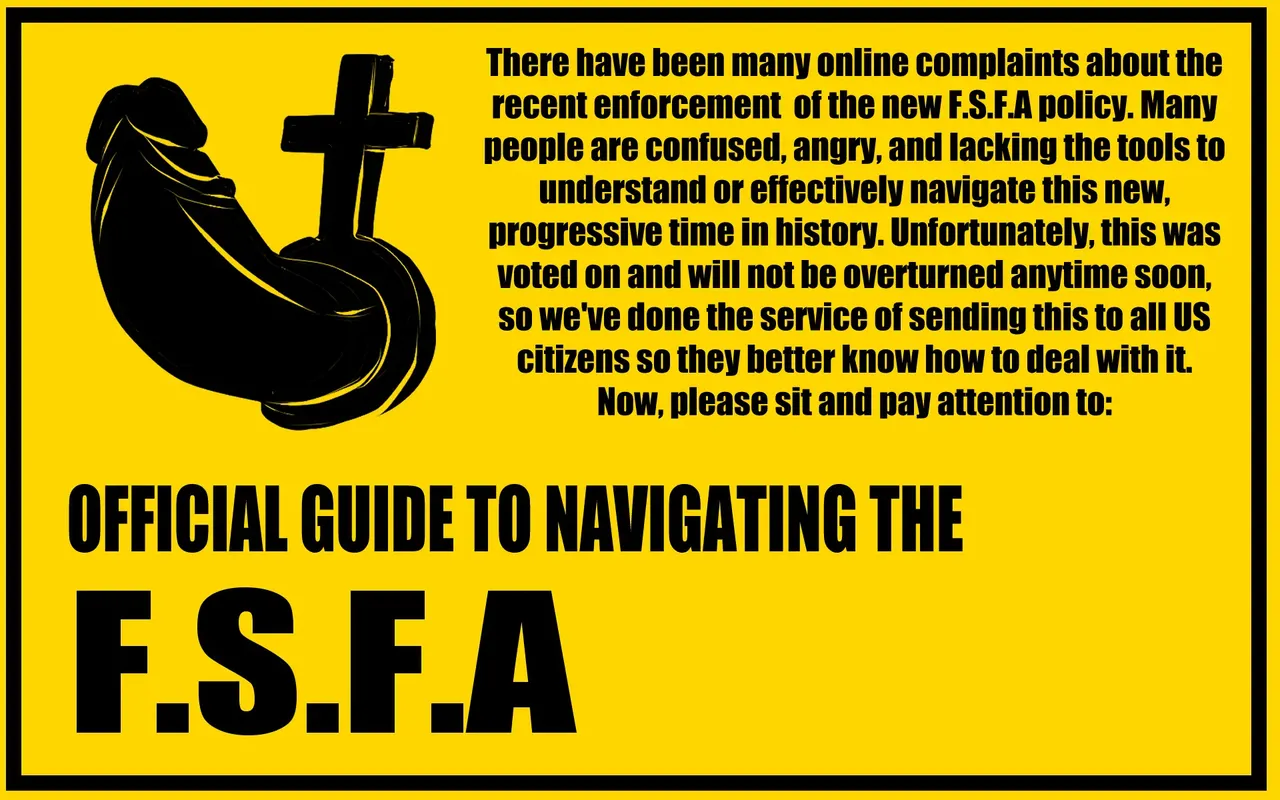 Official Guide to navigating the F.S.F.A page 1 full