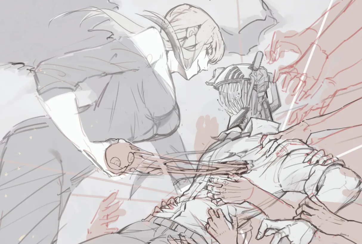 Makima &amp; Reze page 8 full