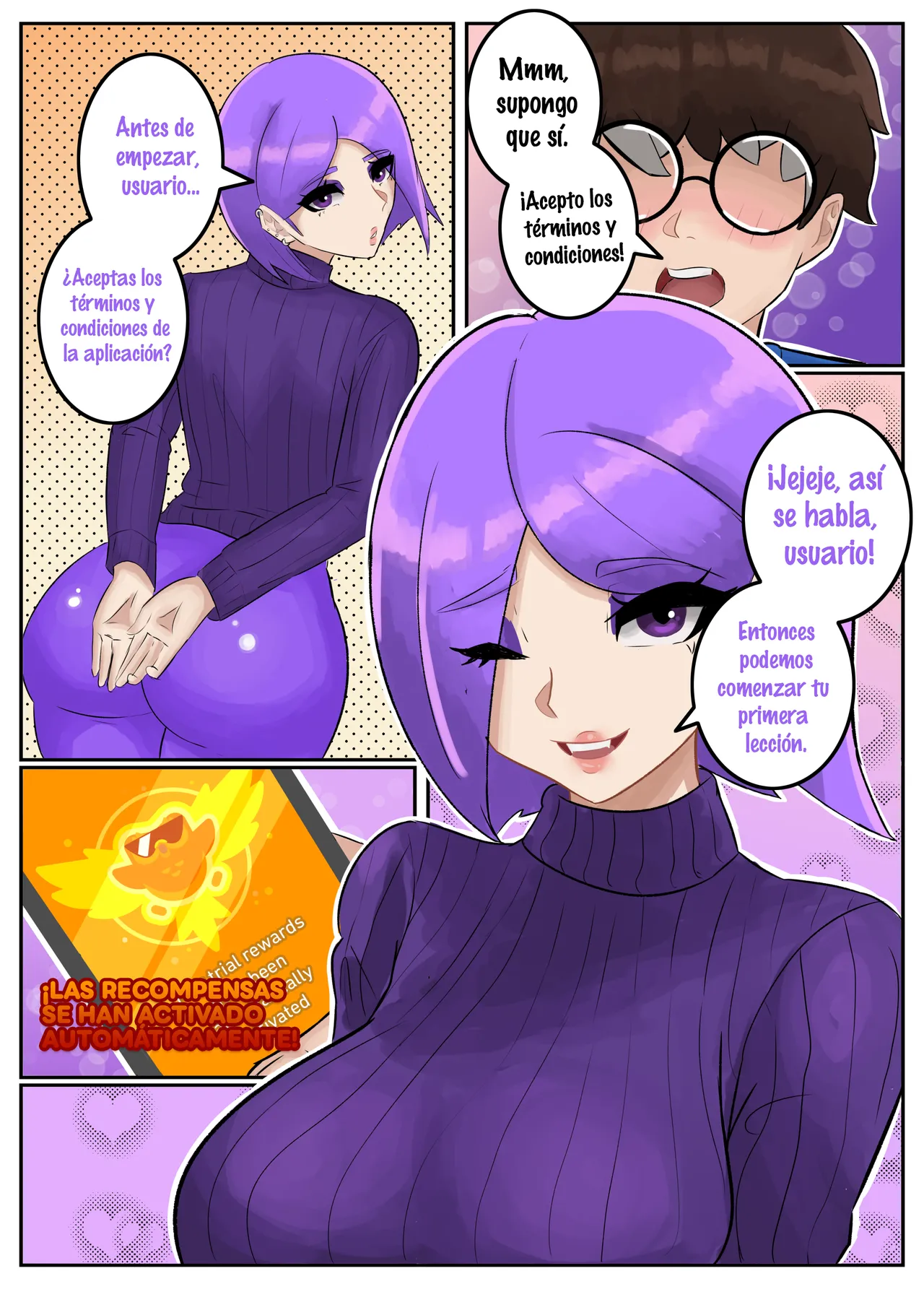 Lecciones con Lily page 8 full