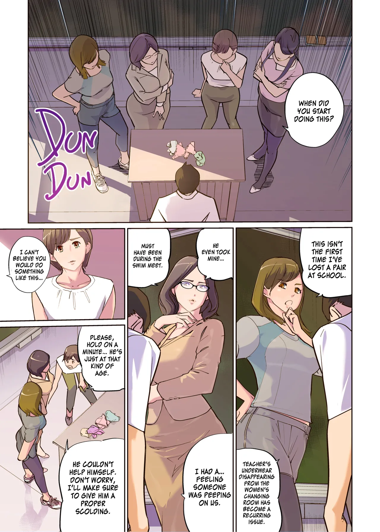 Onna Kyoshi 4-nin no Hatenaki Mesu Bato | Erotic Fight Between Four Monster Female Teachers page 5 full